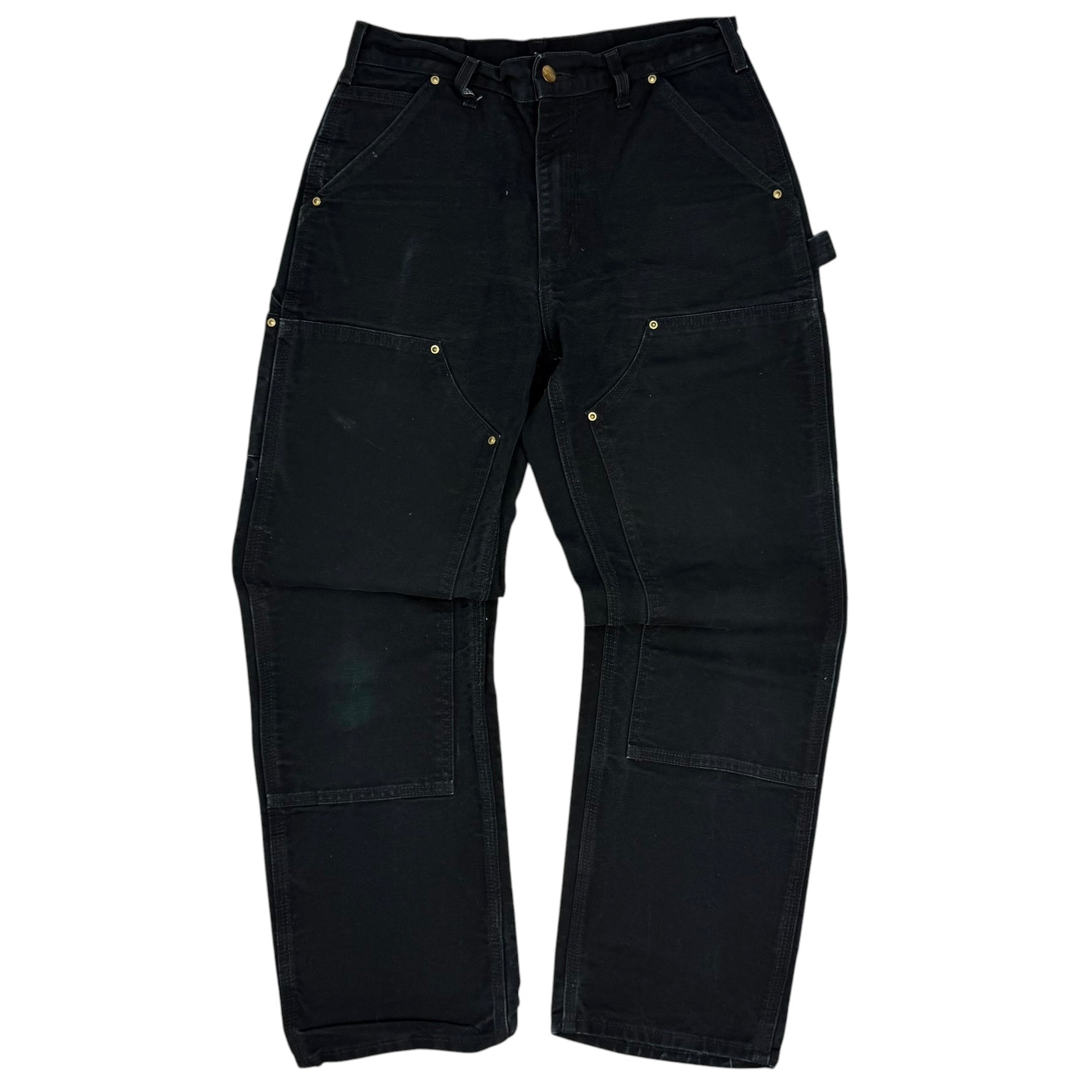Vintage Carhartt Double Knee Pants Black