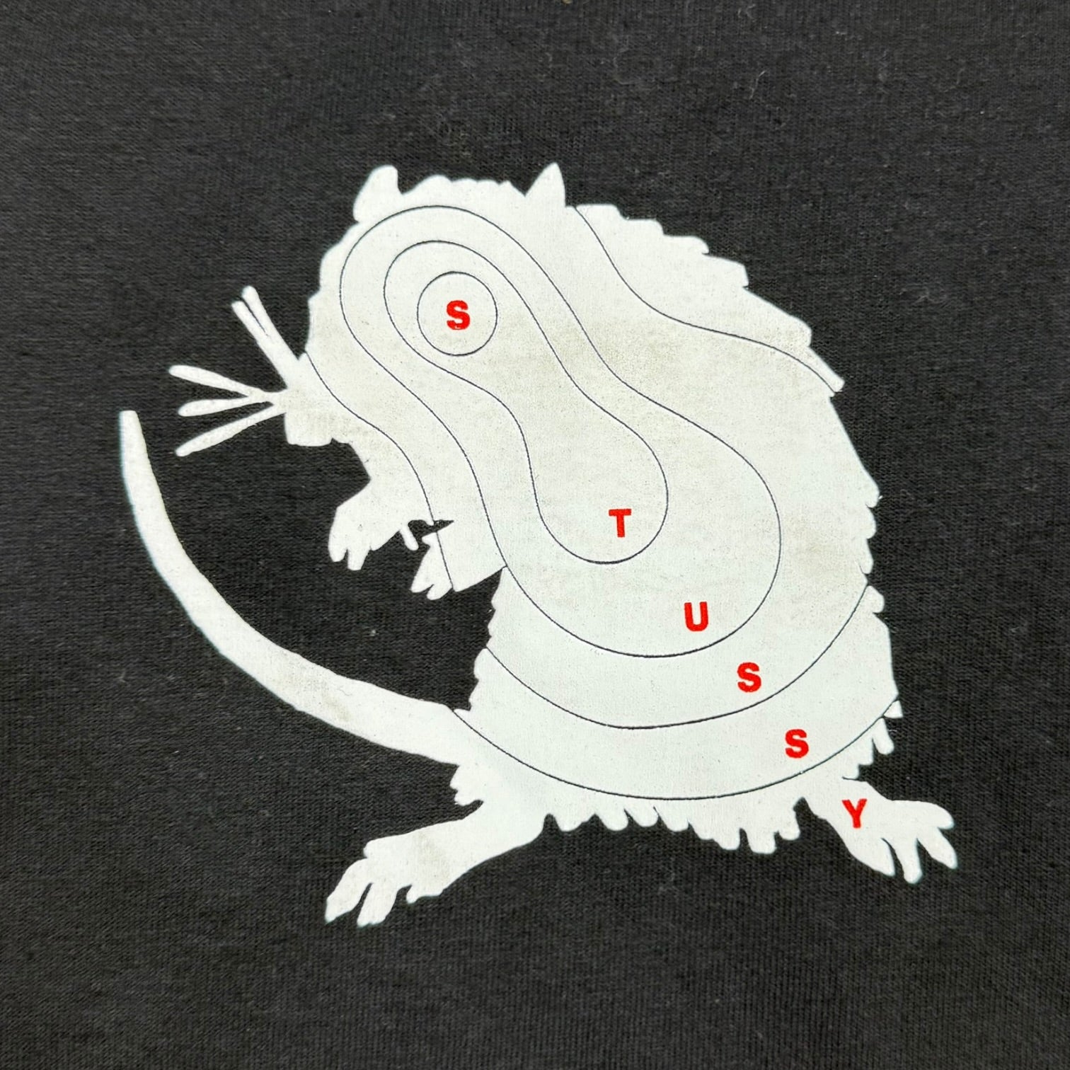 Stussy Long Range Tee Black