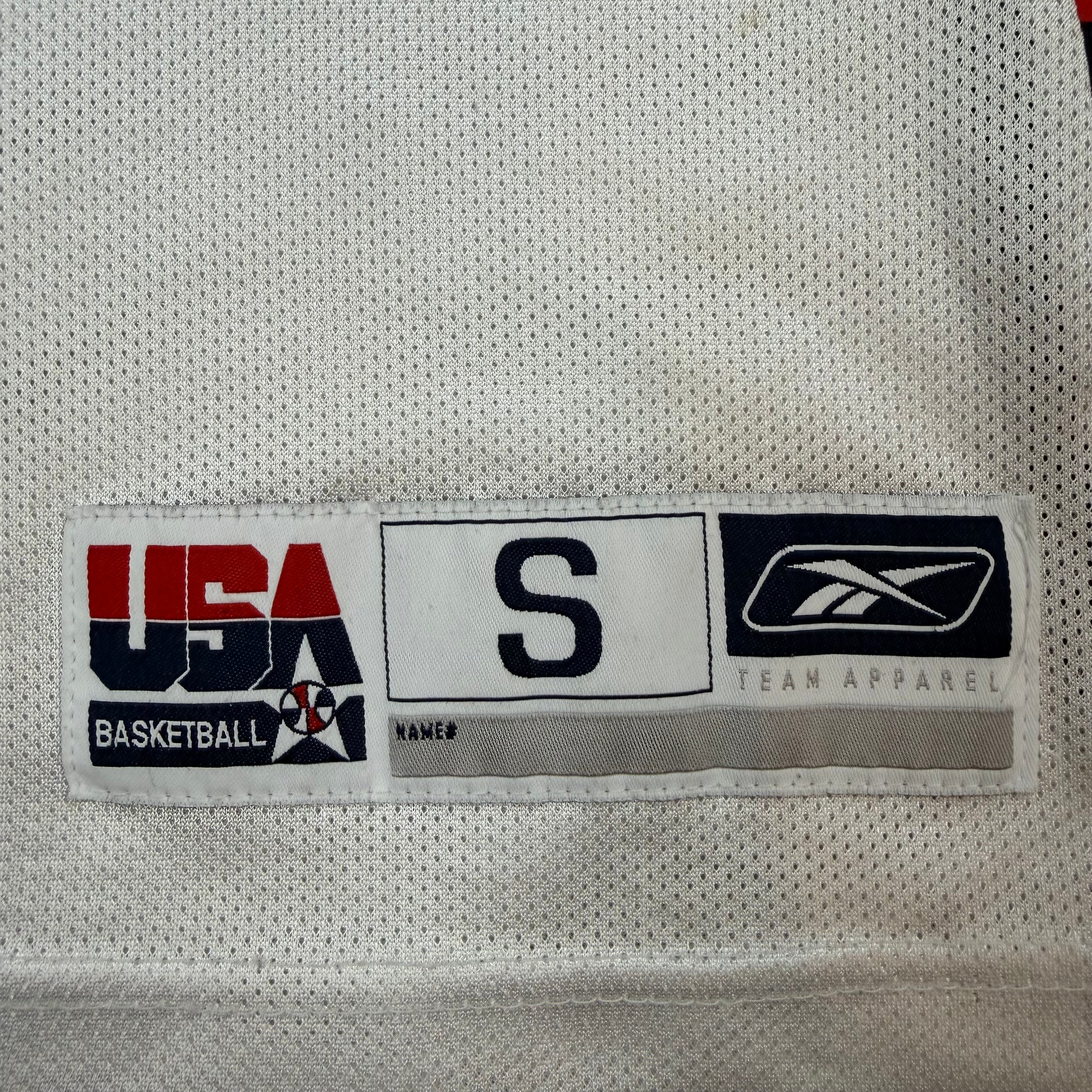 Vintage Allen Iverson Reebok Team USA Jersey White