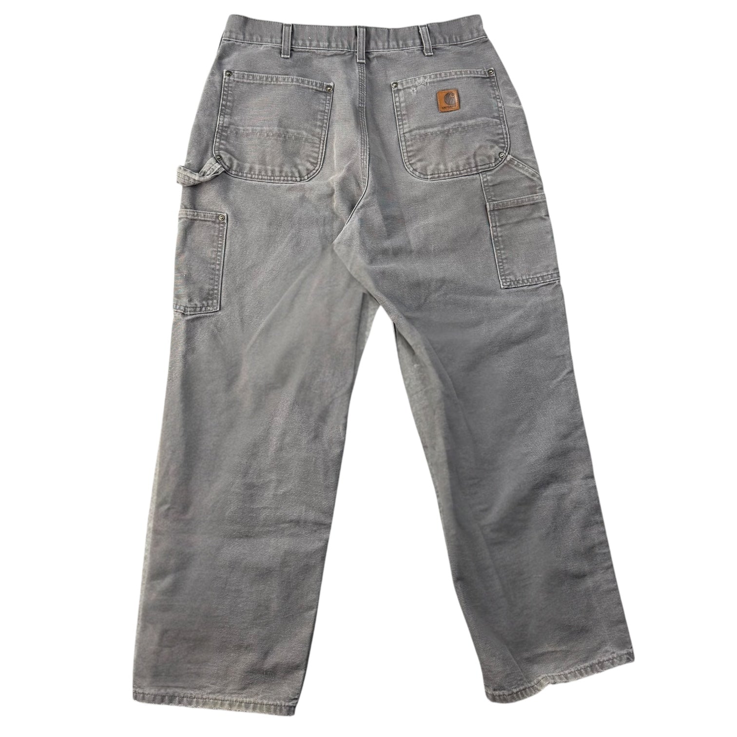 Vintage Carhartt Double Knee Pants Grey