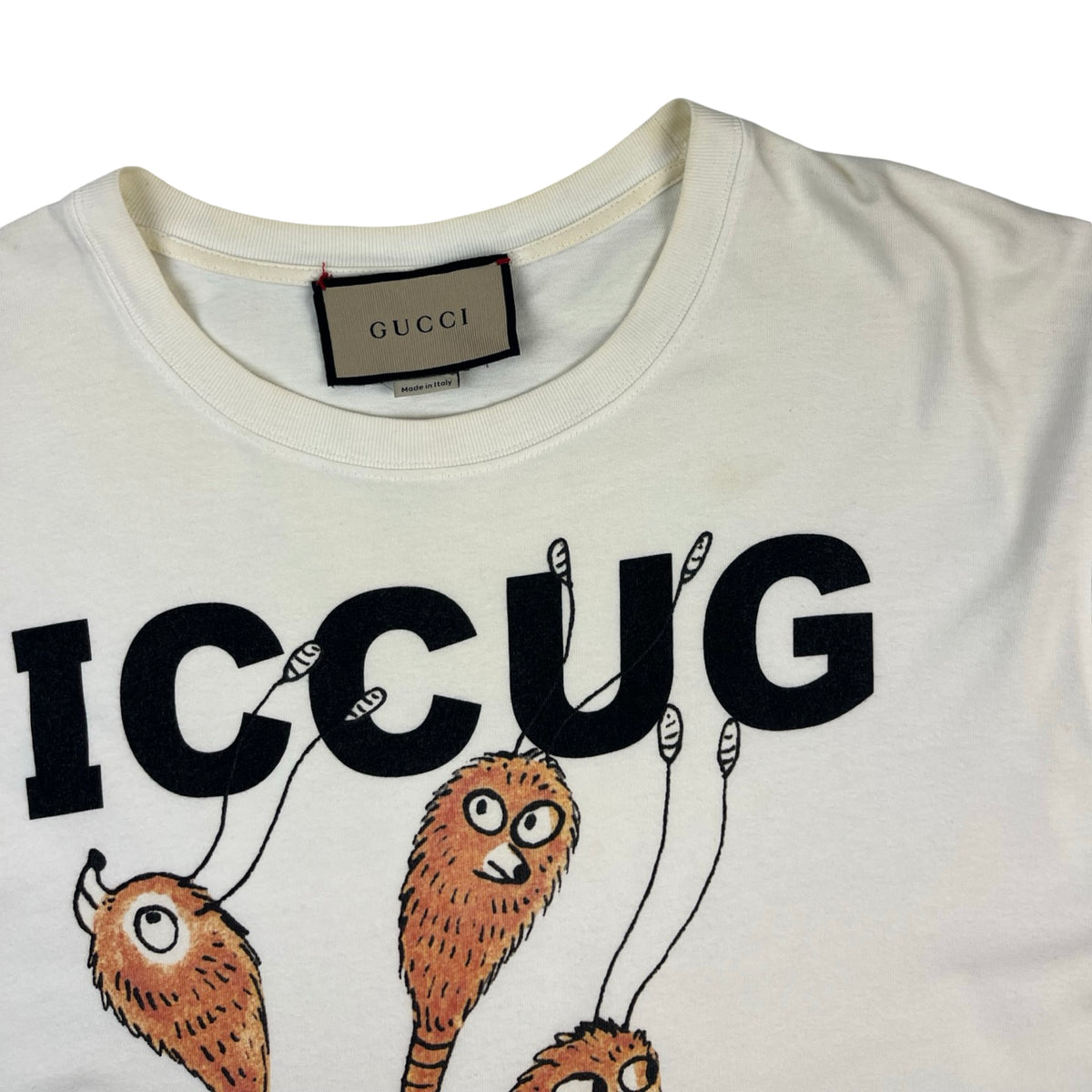 Gucci Freya Hartas "ICCUG" T-Shirt