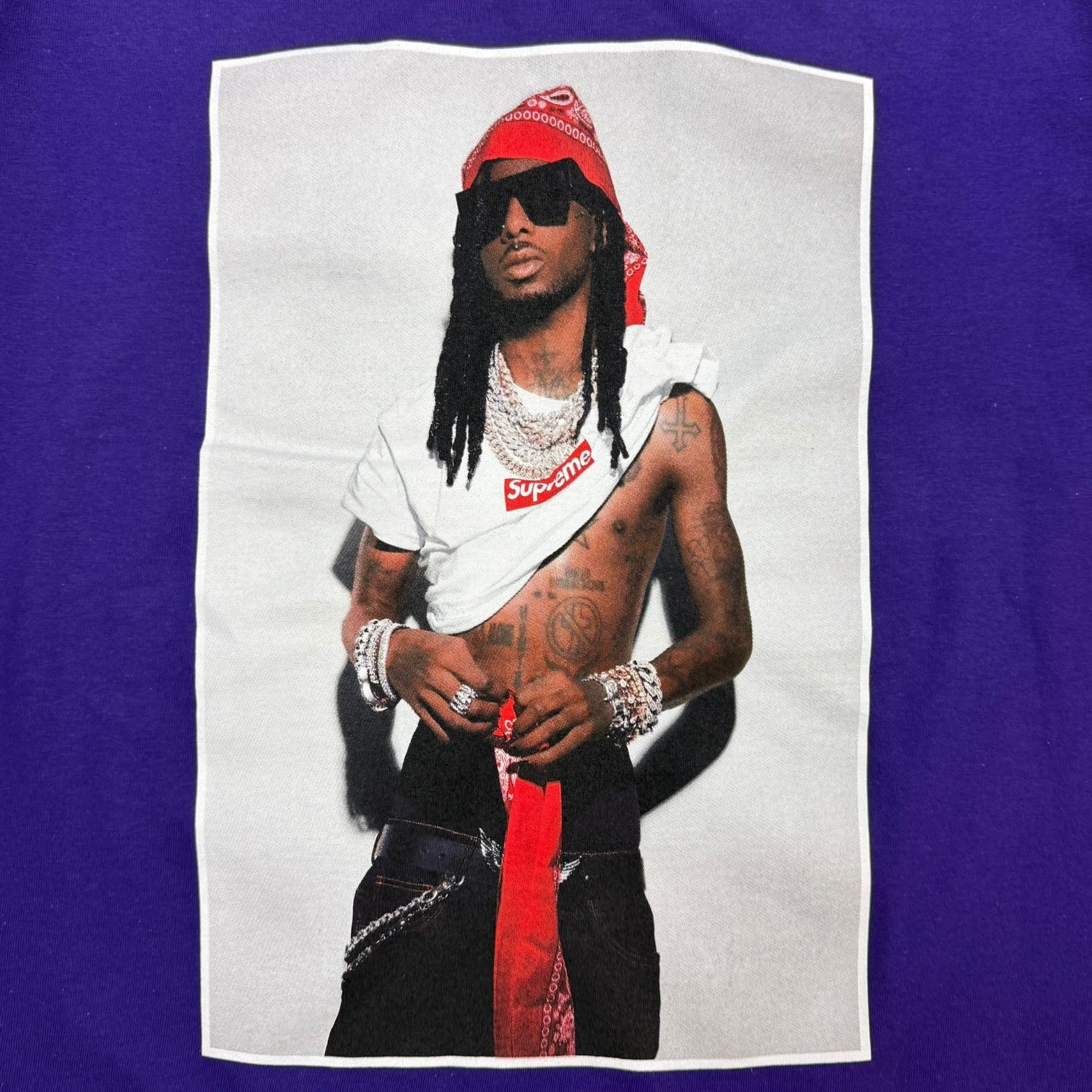 Supreme Playboi Carti Tee Purple