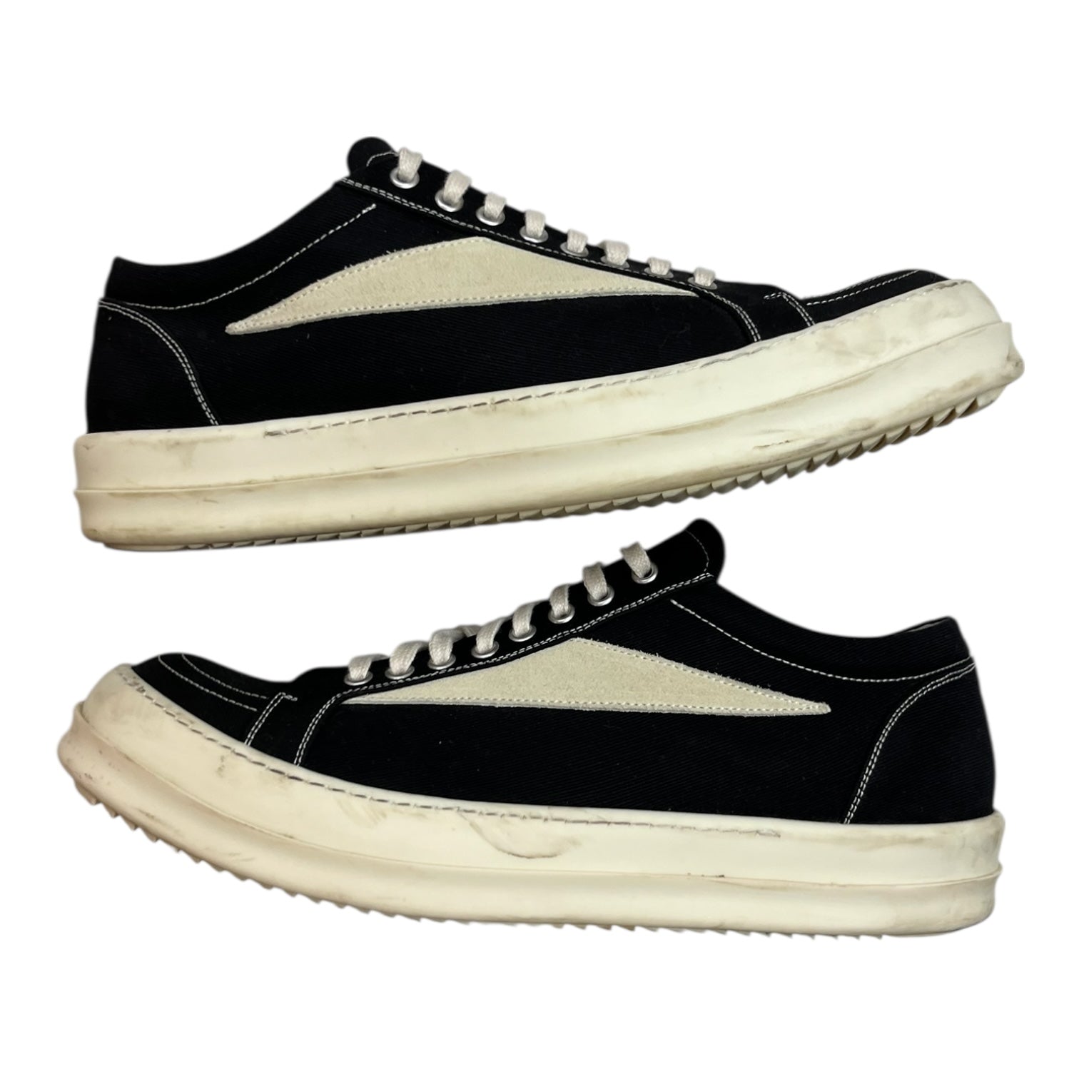 Rick Owens DRKSHDW Vintage Sneaks Black/Milk