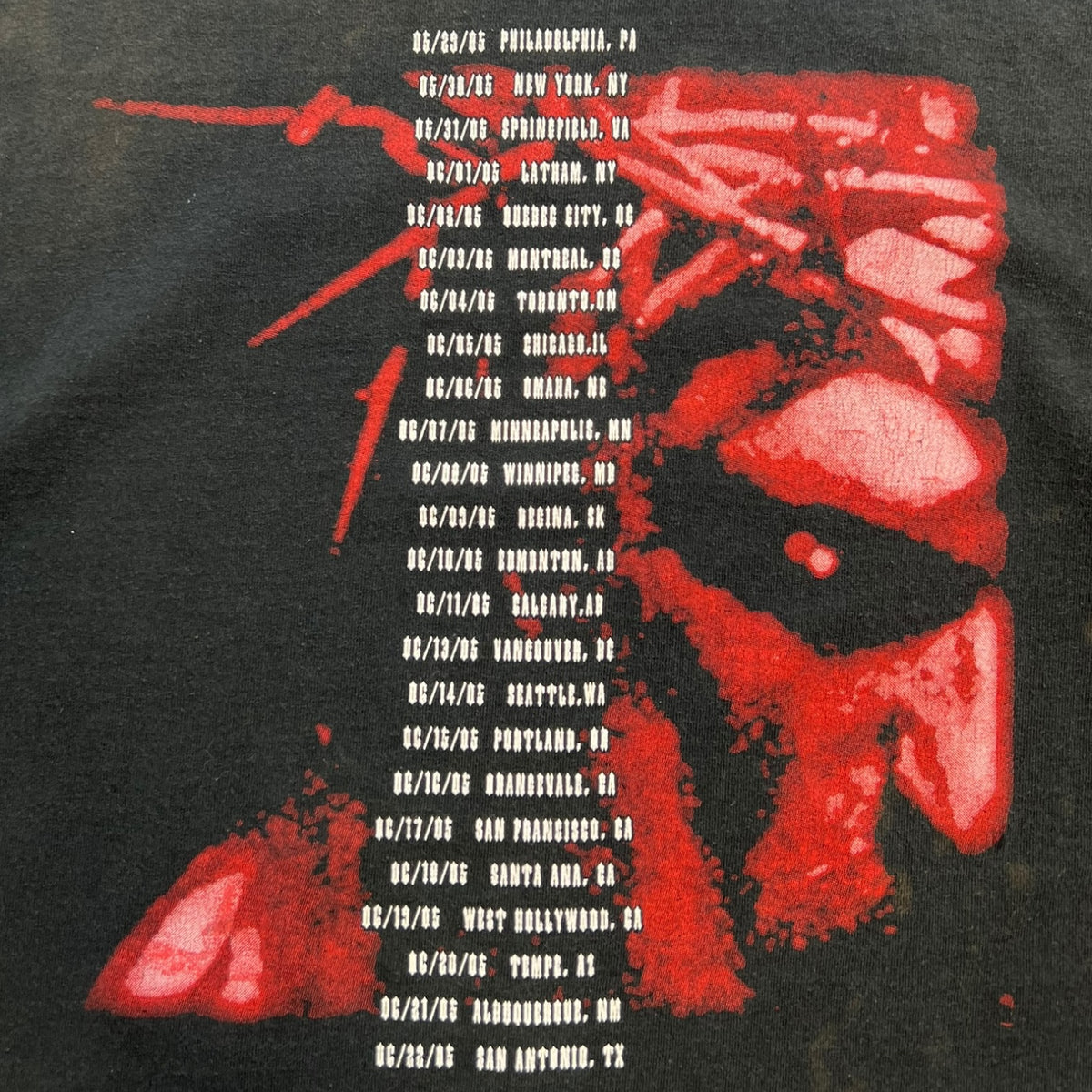 Vintage 1990’s Deicide “Once Upon The Cross” Long Sleeve T-Shirt Black