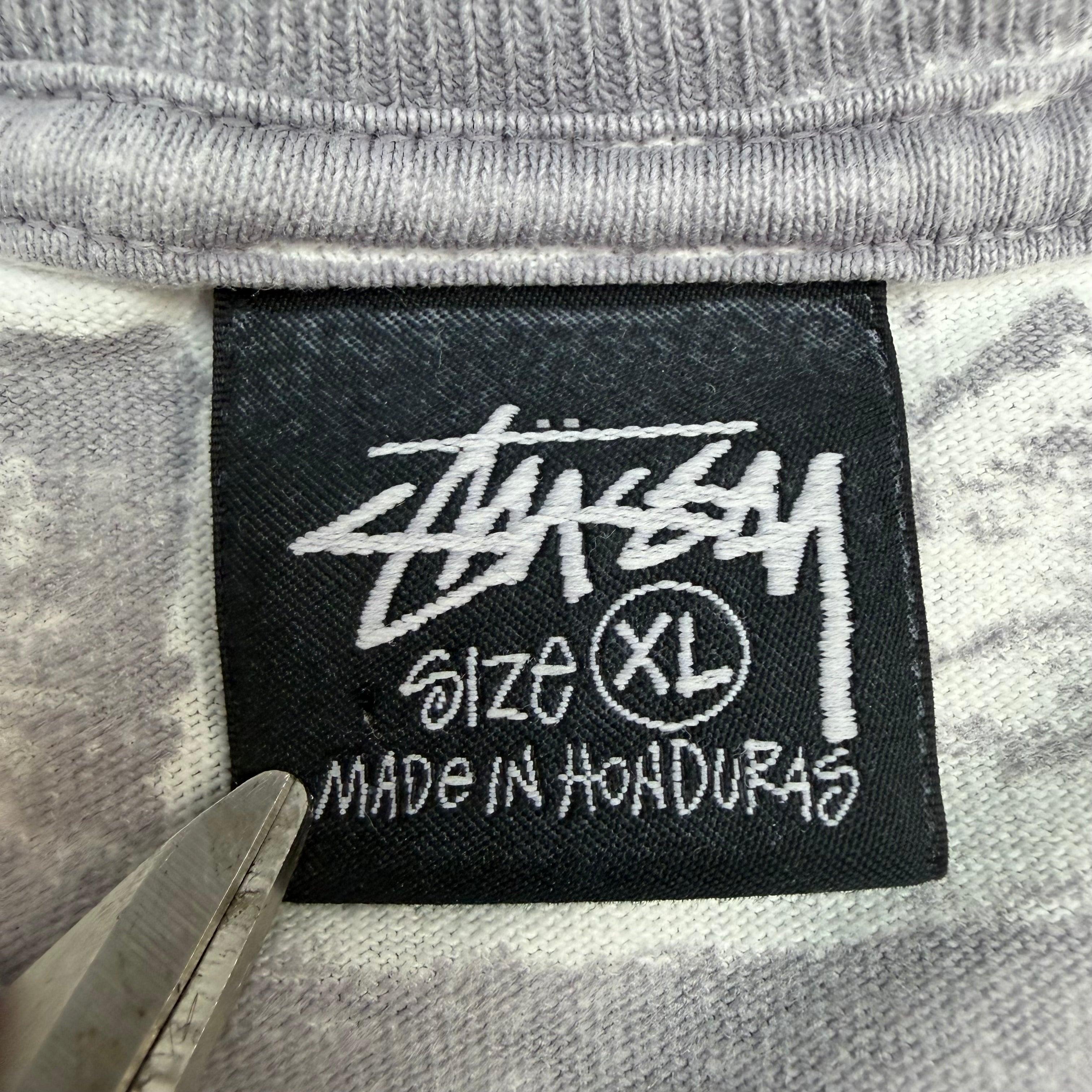 Stussy Burly Stone Washed Tee White
