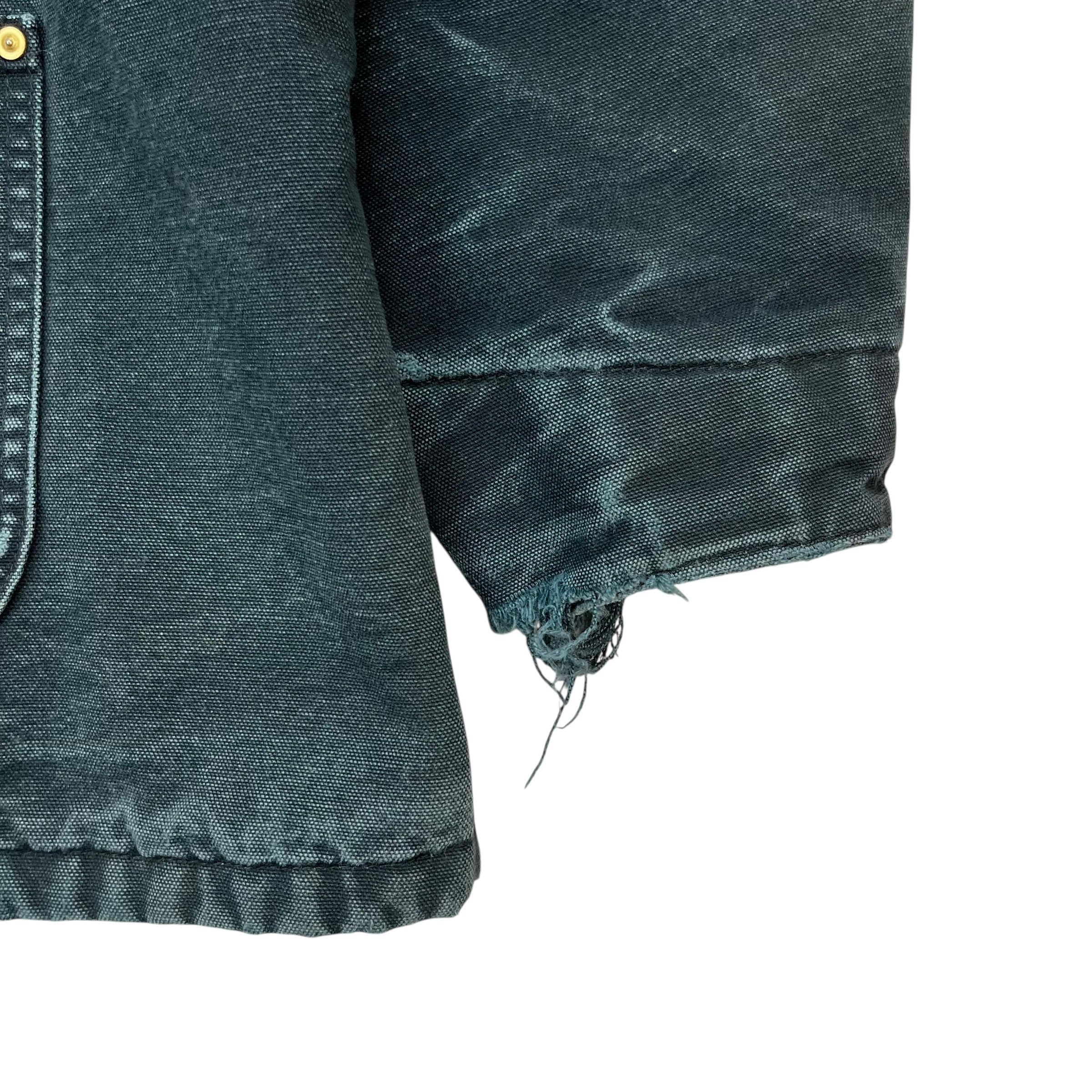 Vintage Carhartt Dewalt Chore Coat Jacket Black