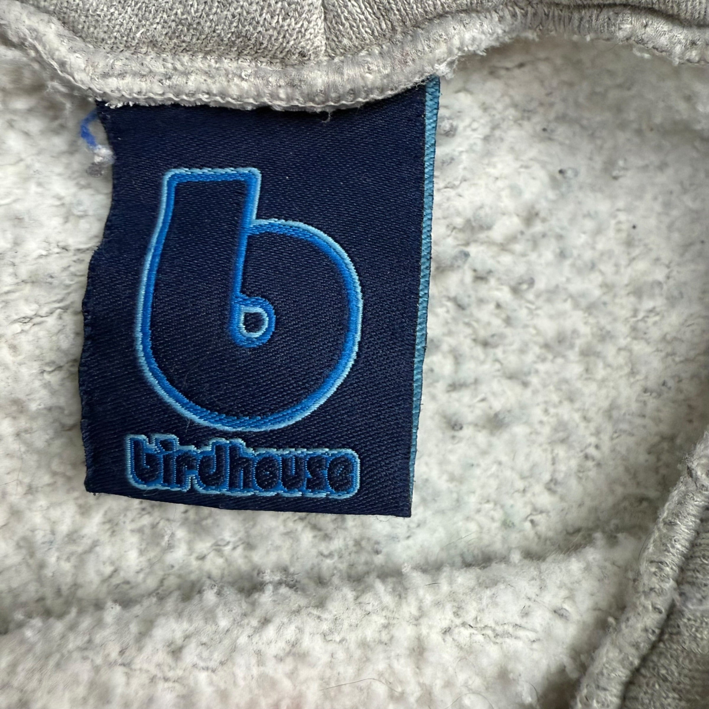 Vintage BirdHouse Skateboards Hoodie Grey