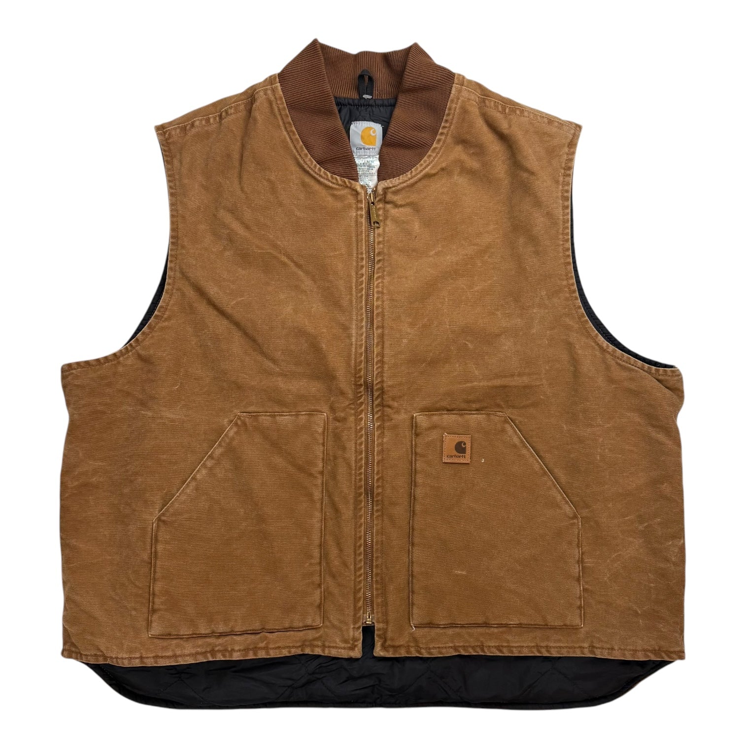 Vintage Carhartt Chore Vest Tan