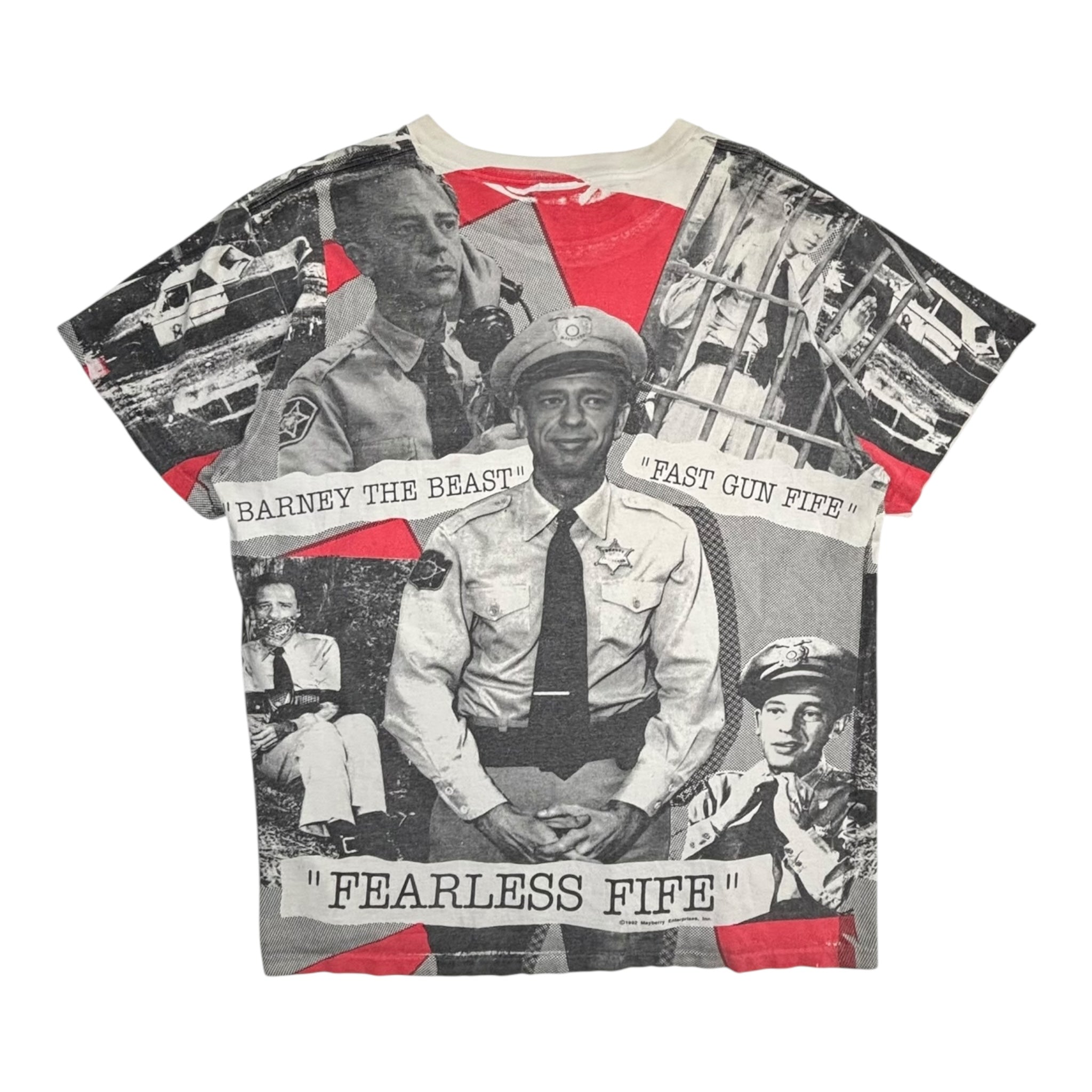 Vintage Andy Griffith Show Barney The Beast “Fearless Fife” T-Shirt