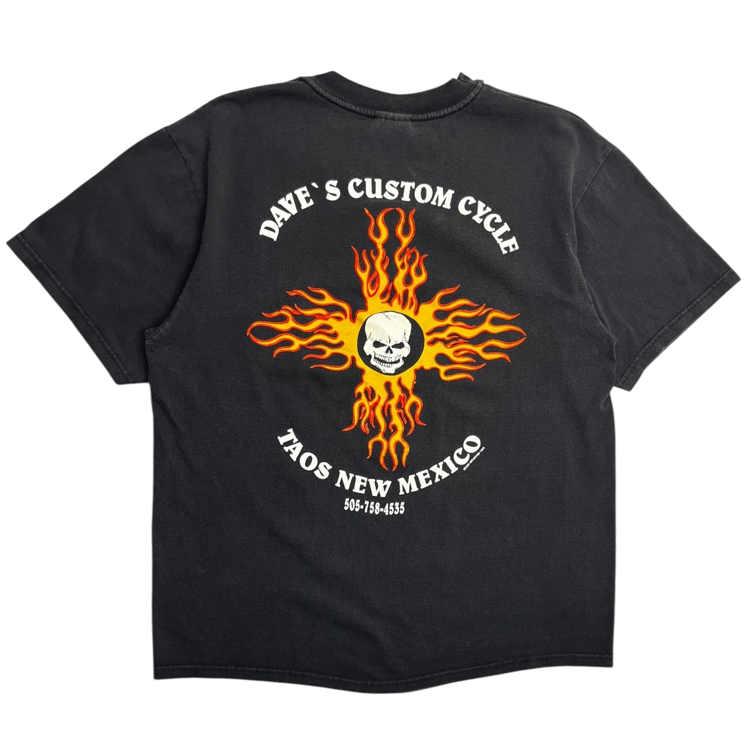 Vintage Dave's Custom Cycles Yuppies Tee