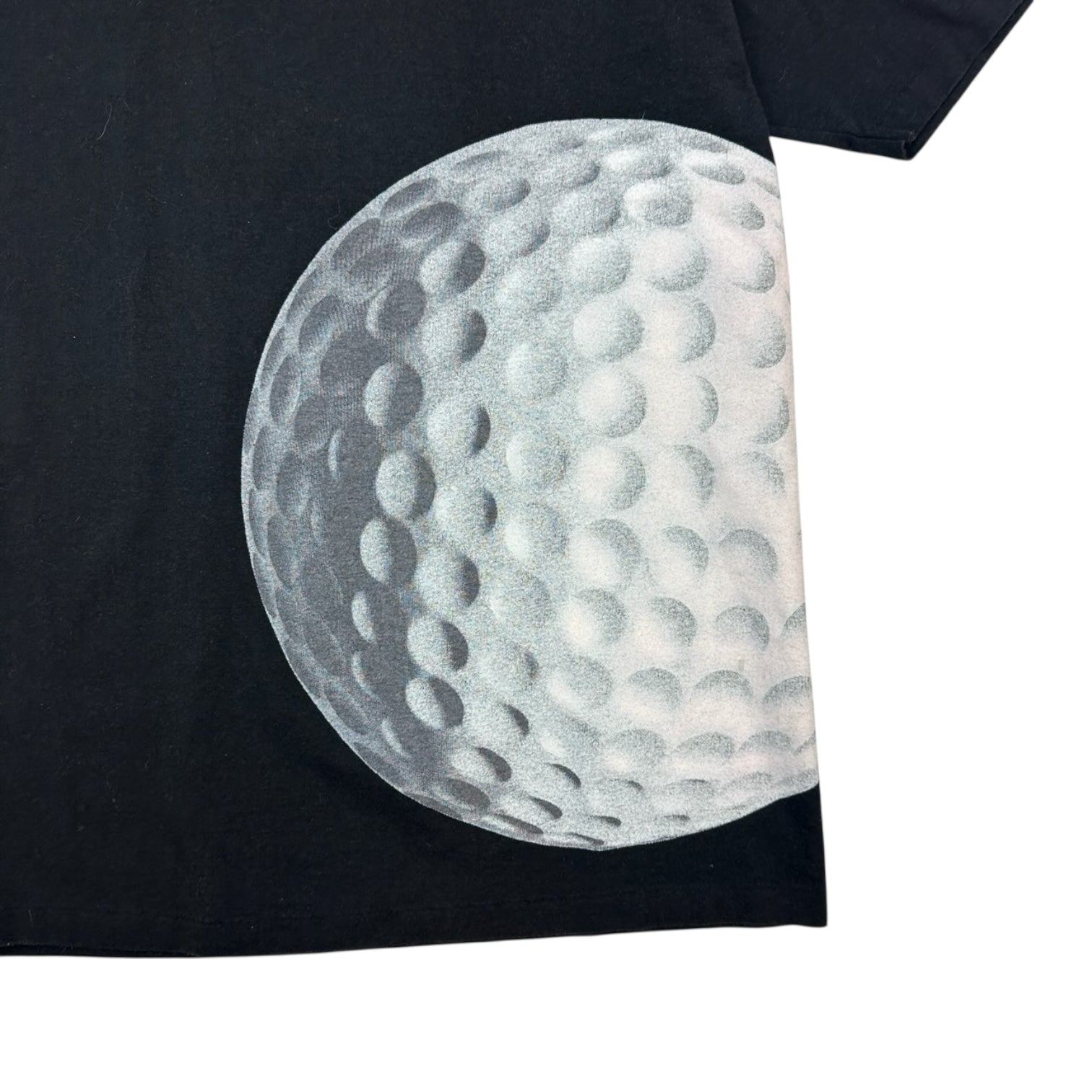 Vintage Golf Ball T-Shirt Black