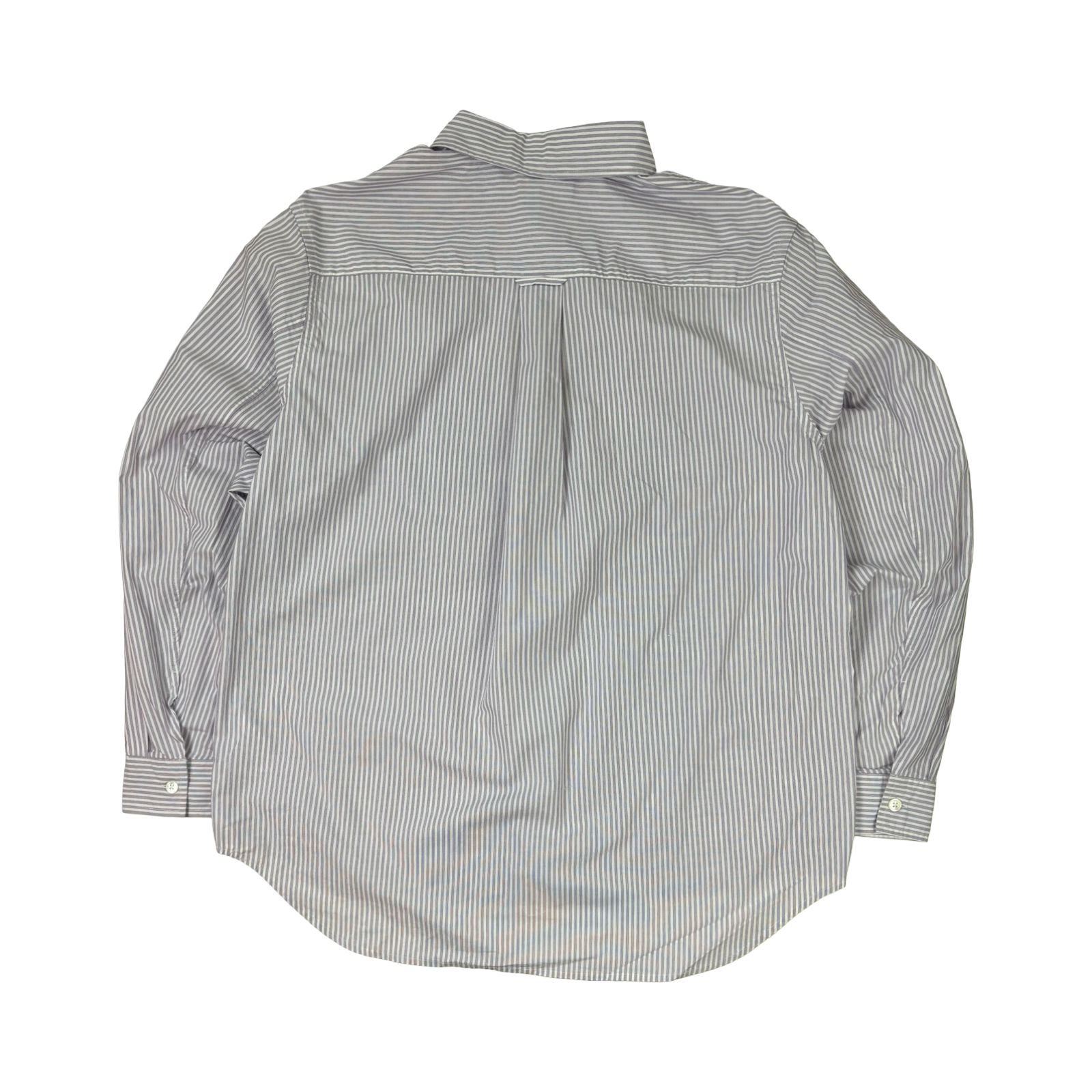 Stussy Standard Striped Long Sleeve Button-Up Purple