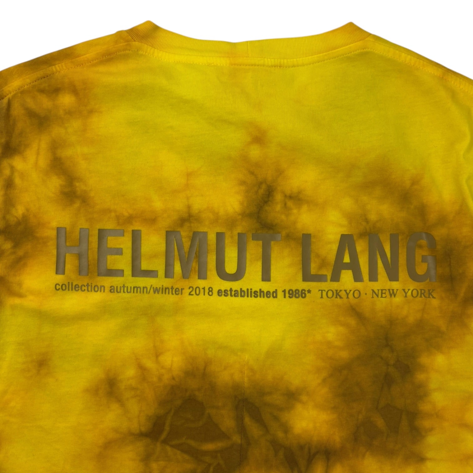 Helmut Lang Dart Back Tie Dye Tee