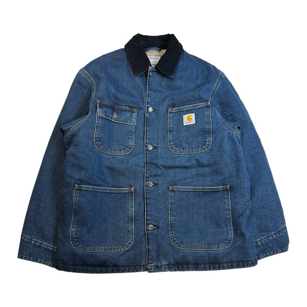 Carhartt WIP OG Chore Corduroy Collar Denim Jacket