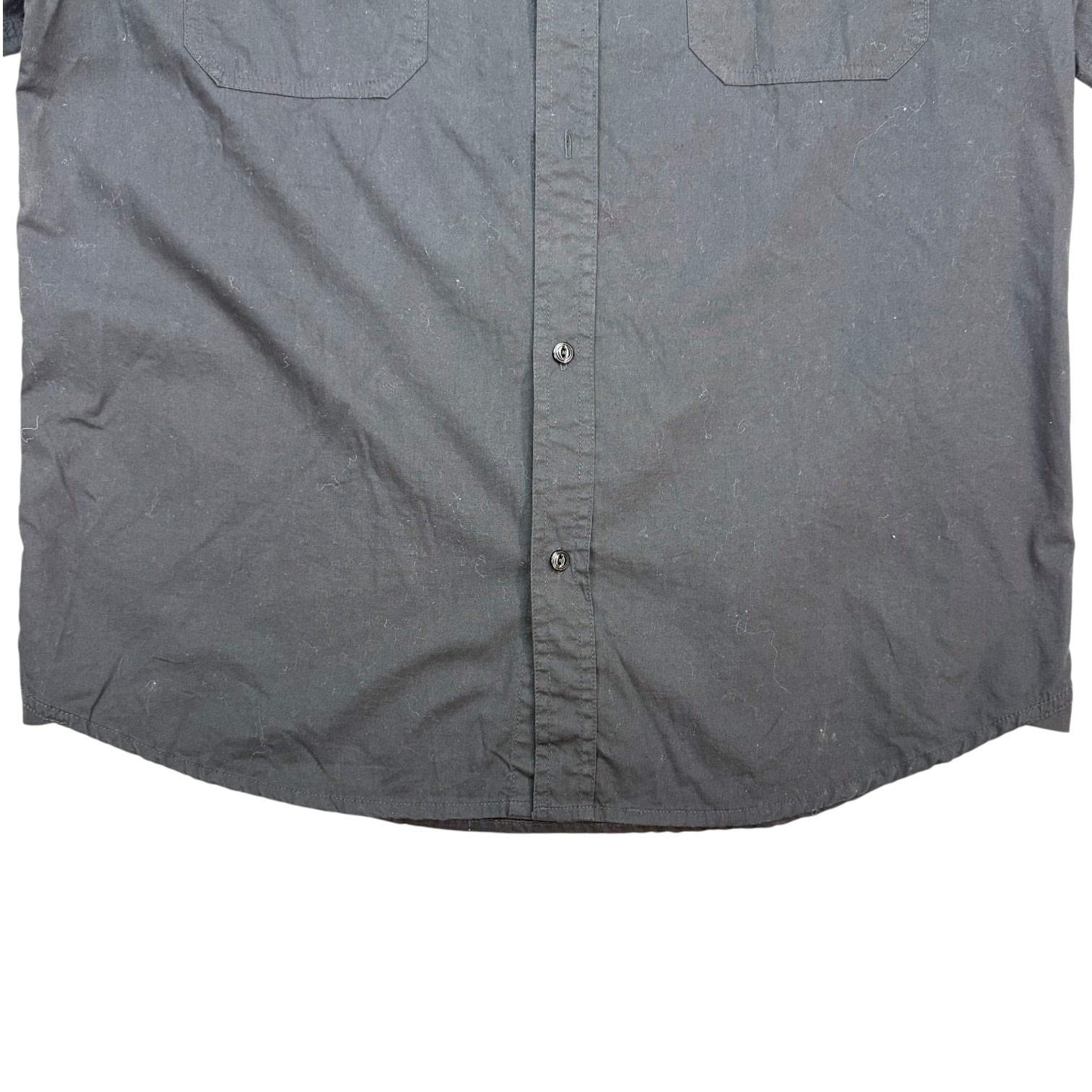 Stussy Button Up Work Shirt Black