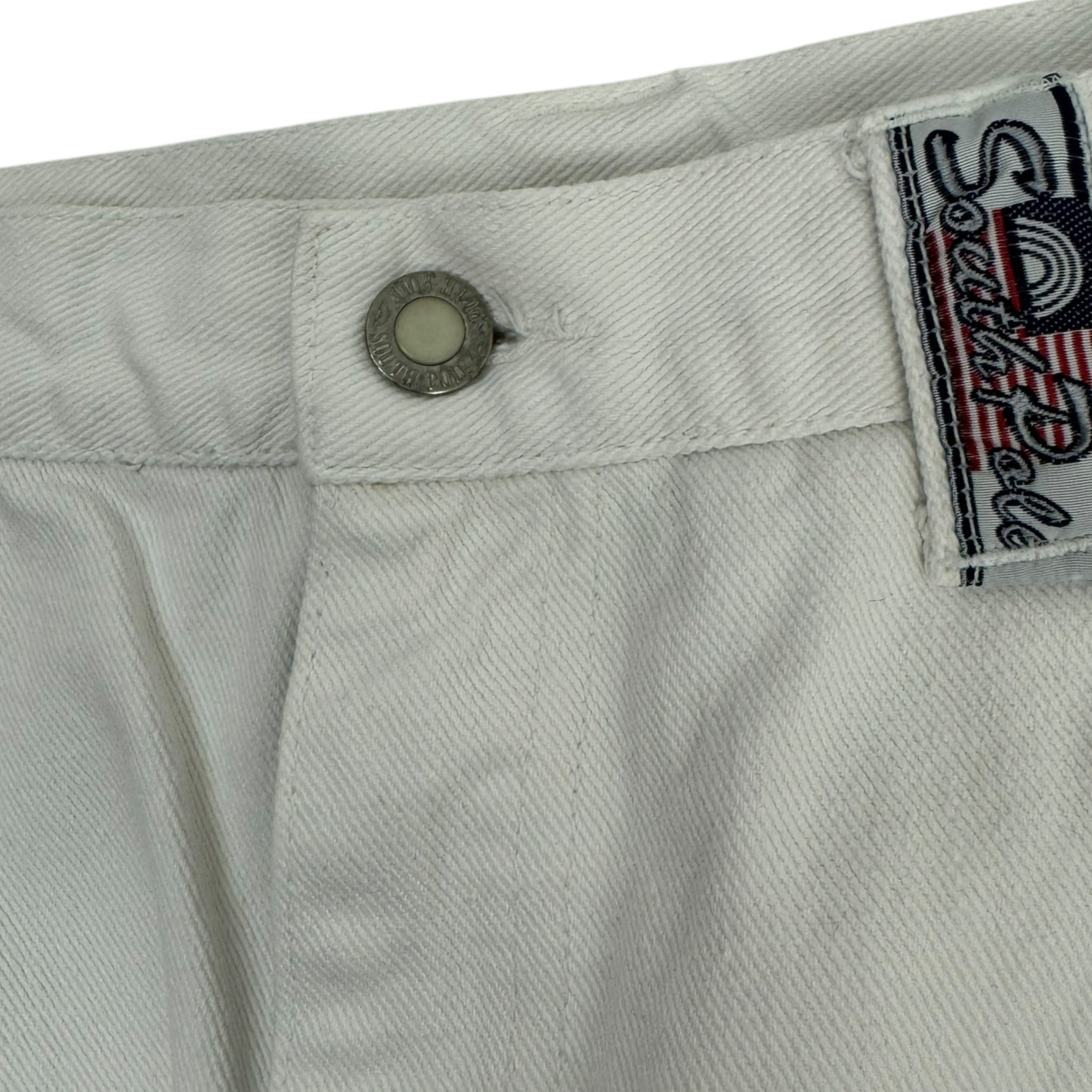 Vintage Y2K Southpole Baggy Carpenter Pant White