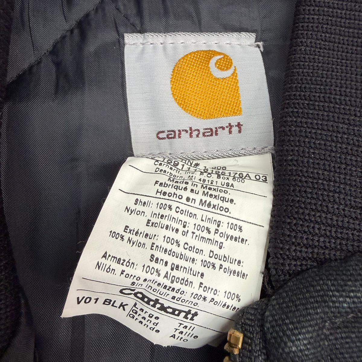 Vintage Carhartt Vest Black