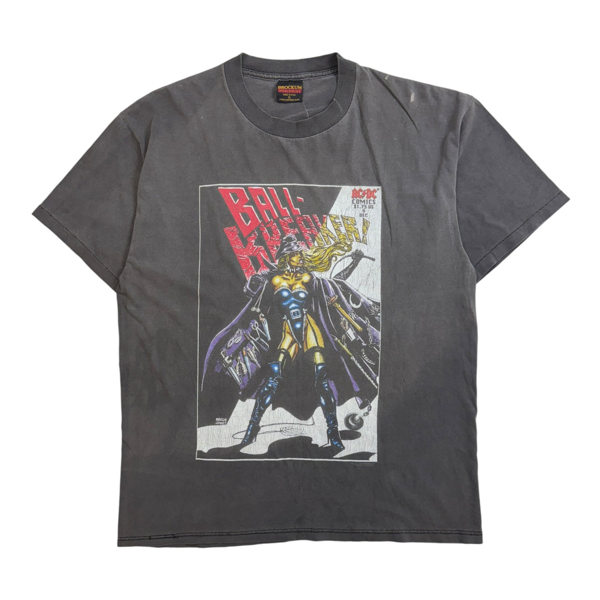 Vintage 1995 AC/DC “Ballbreaker” Tour T-Shirt Grey