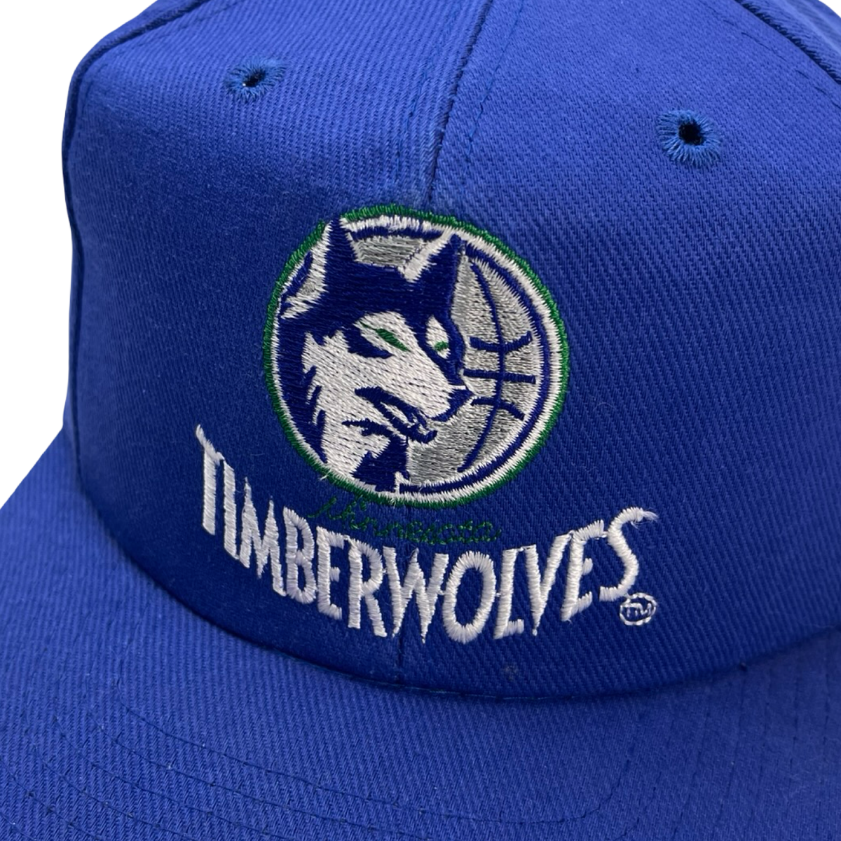 Vintage Minnesota Timberwolves SnapBack Hat Blue