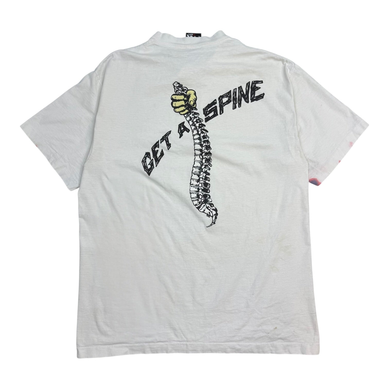 Vintage No Fear ‘Get A Spine’ Tee White