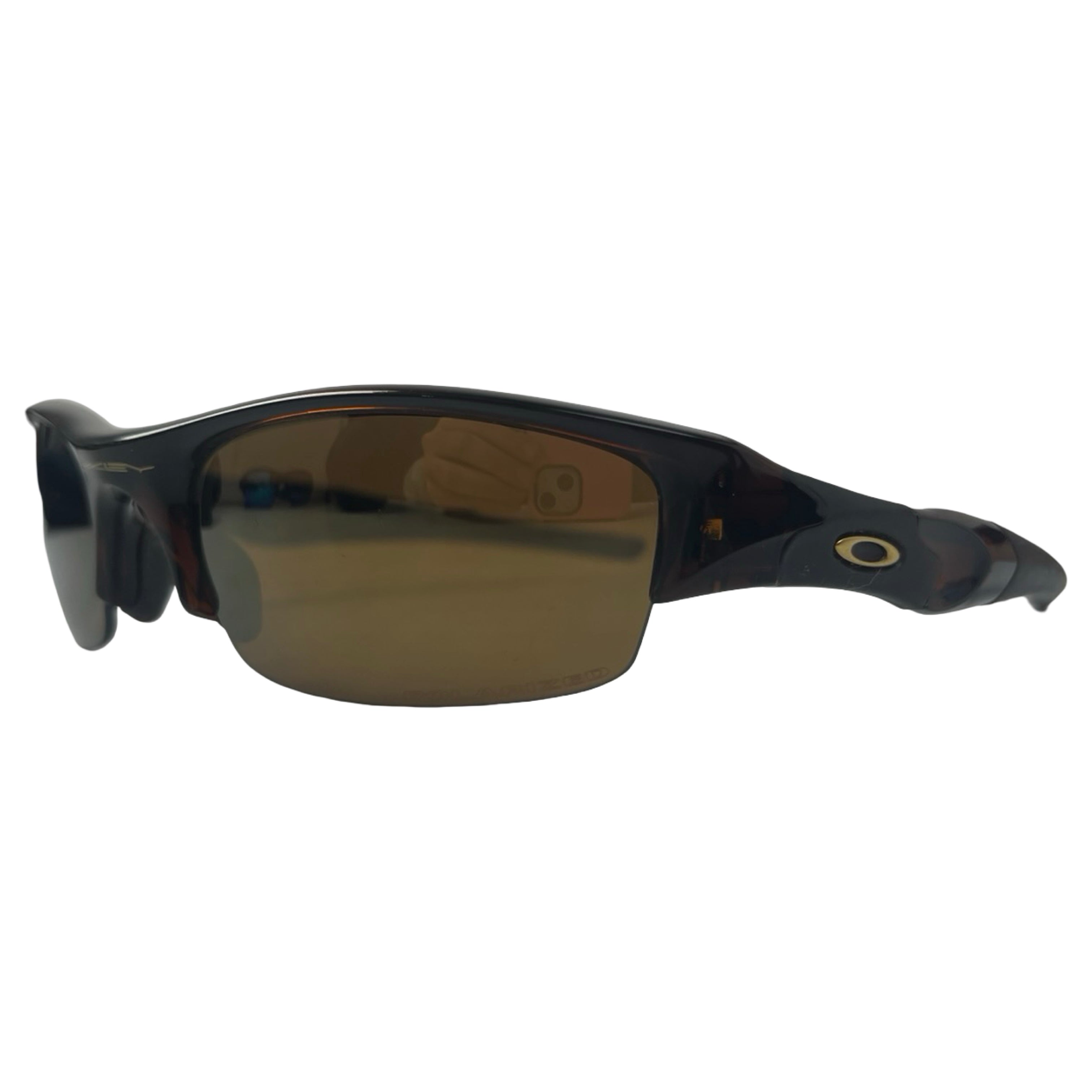 Vintage Oakley Flak XLJ Polarized Rootbeer