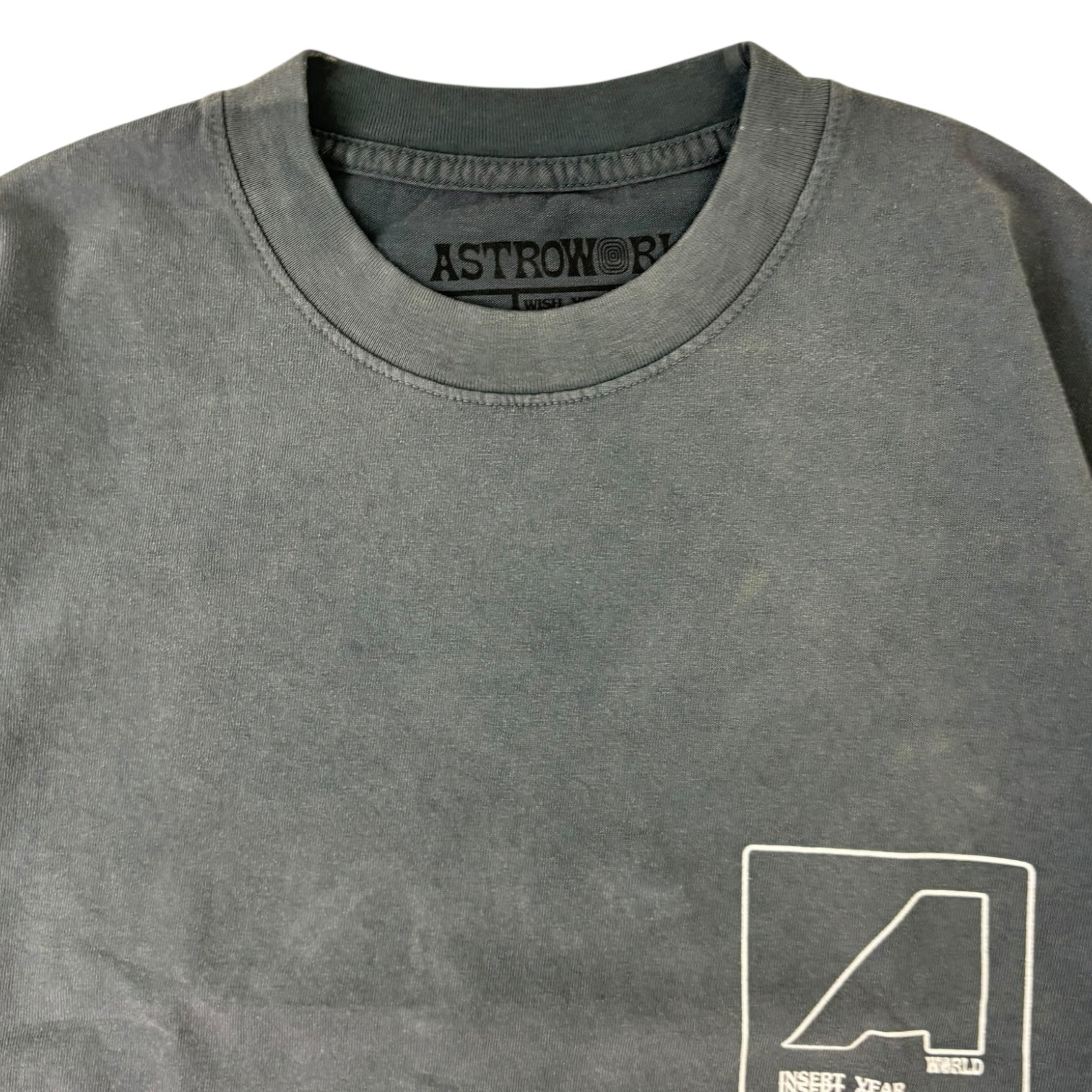 Travis Scott Astroworld Manifestation T-Shirt Dark Grey