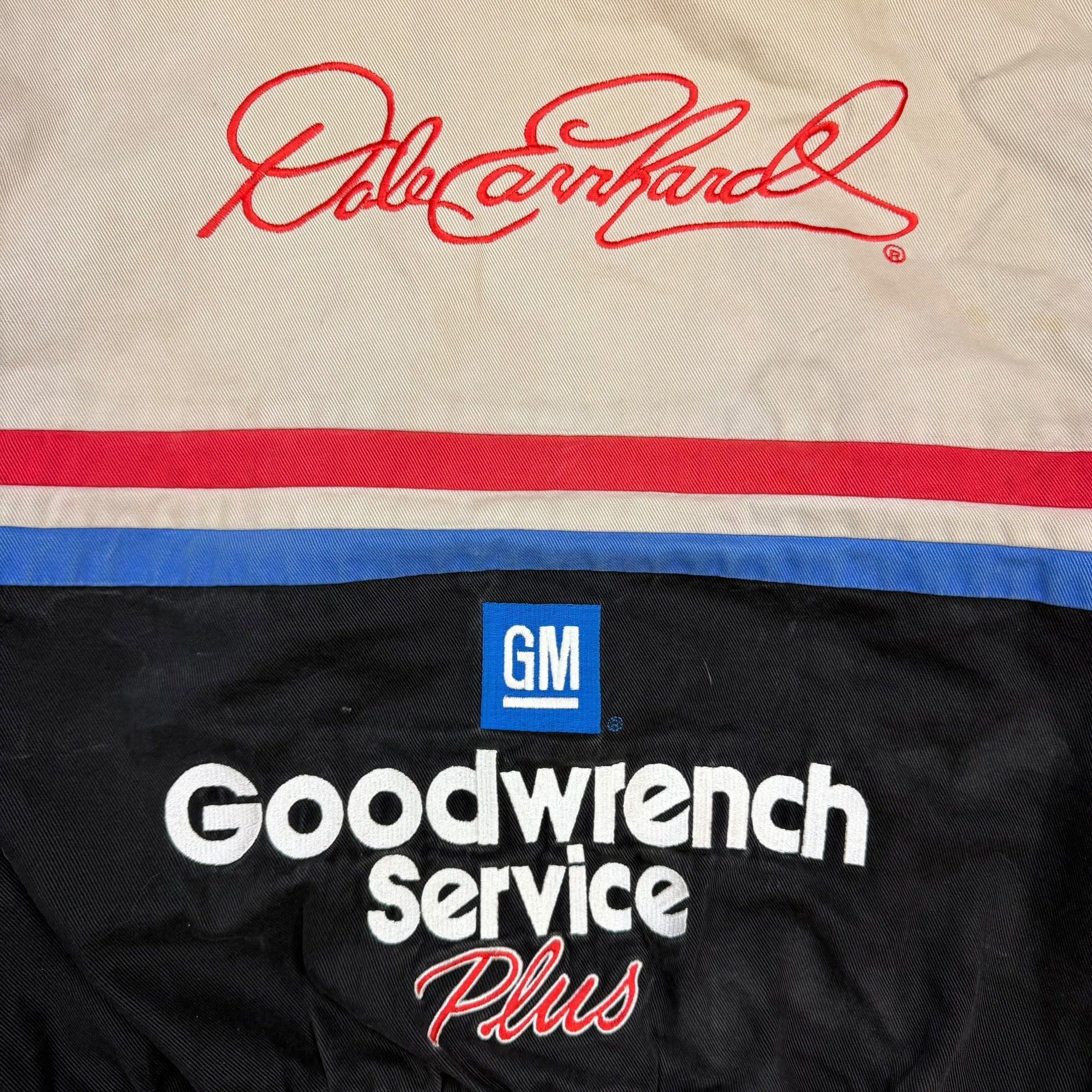 Vintage Dale Earnhardt Goodwrench NASCAR Jacket Black
