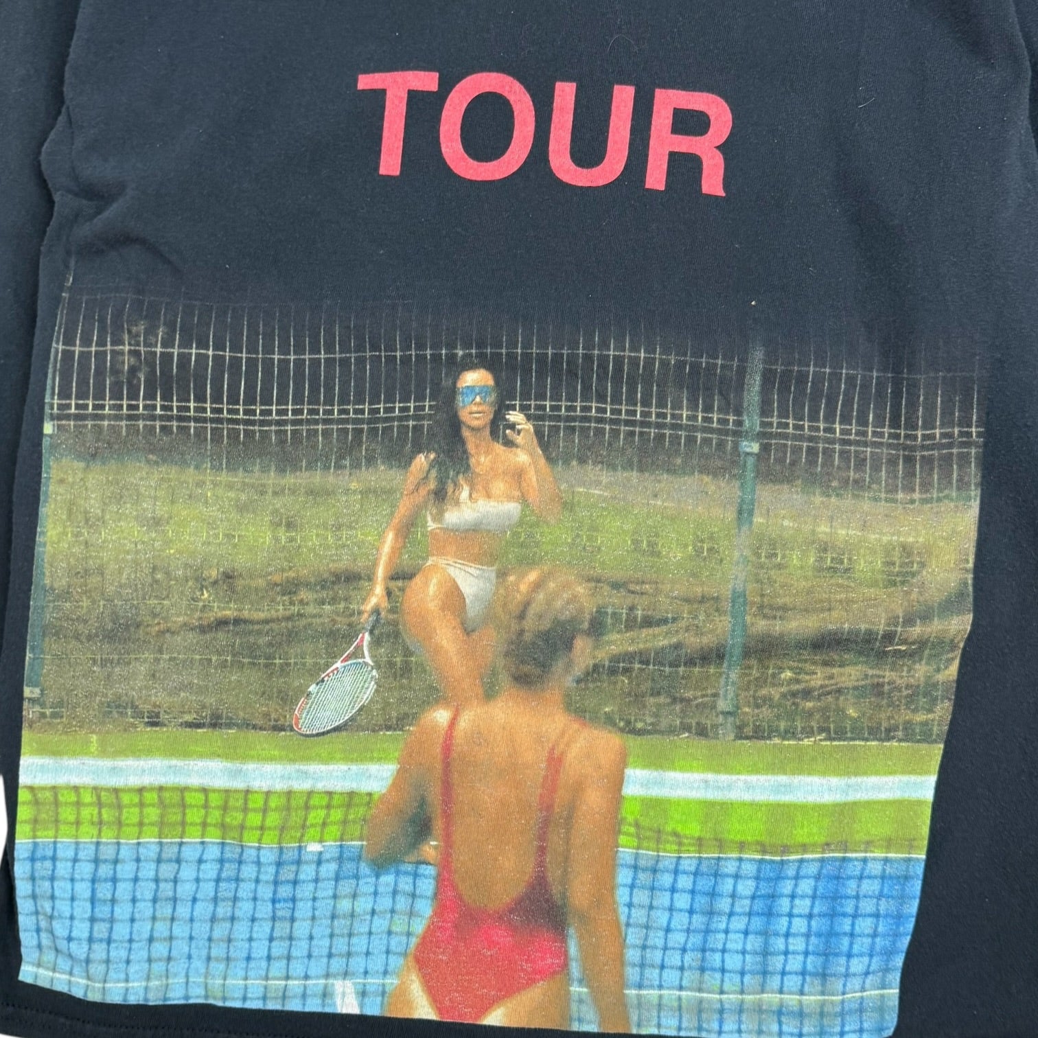 Kanye West Saint Pablo Tour Kim K L/S Tee Black