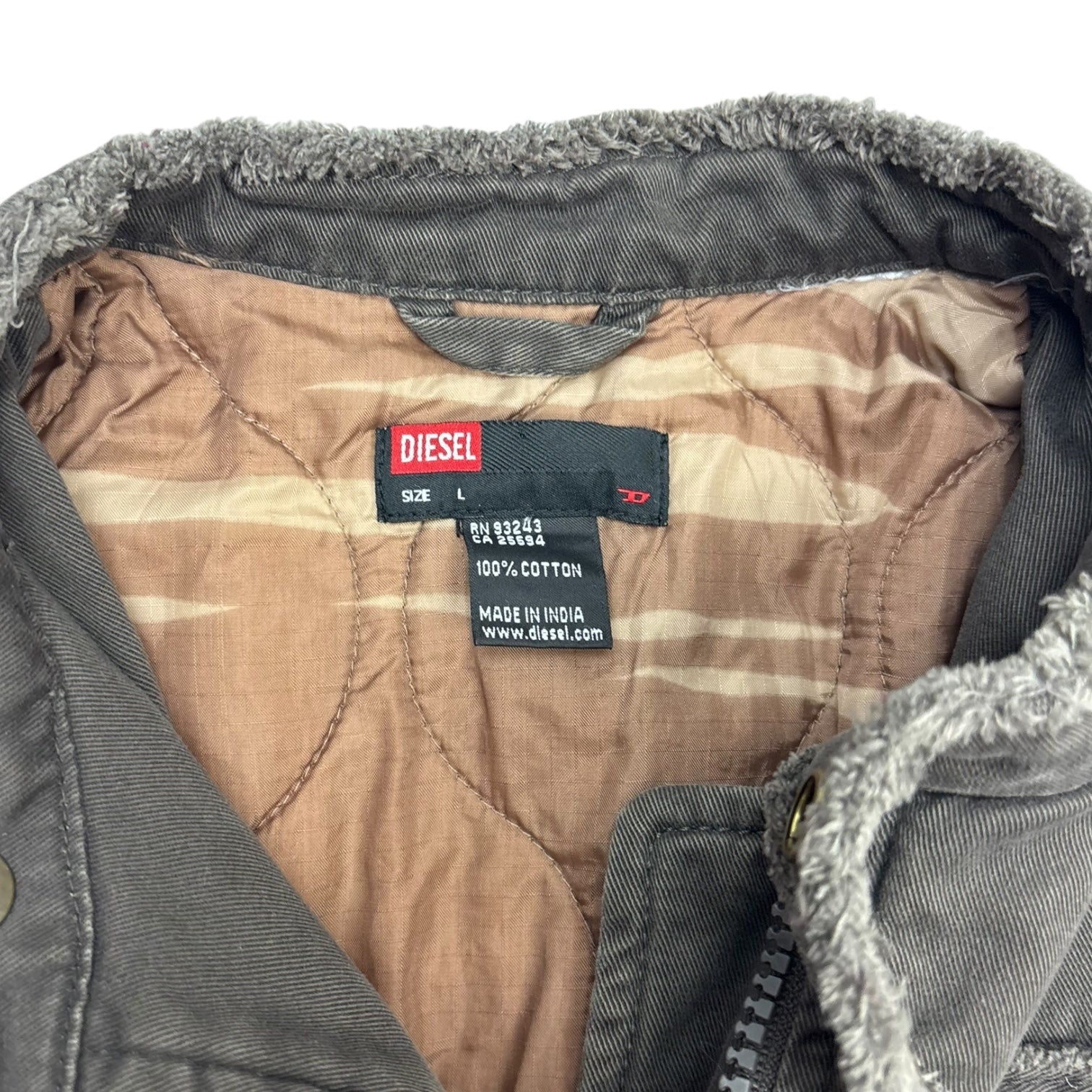 Y2K Diesel Technical Zip Jacket