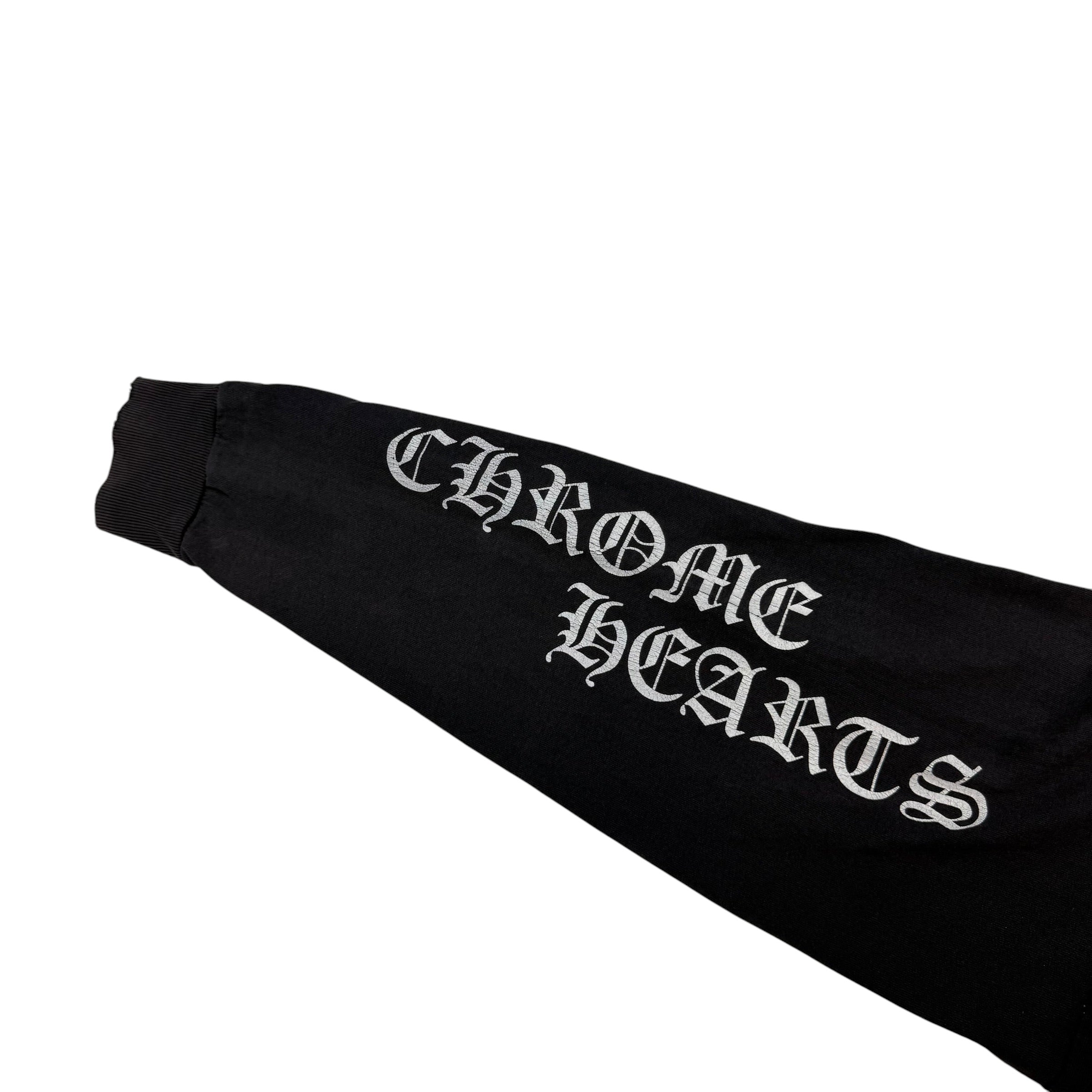 Vintage Chrome Hearts at Maxfield Los Angeles L/S Tee Black