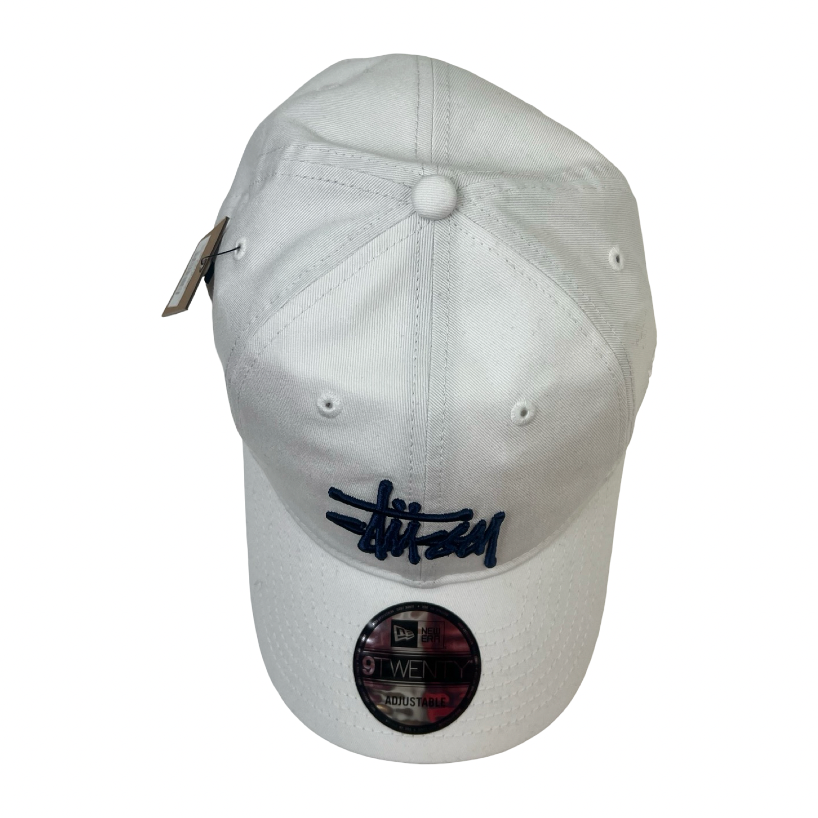 Stüssy x New Era 9Twenty Basic Cap White