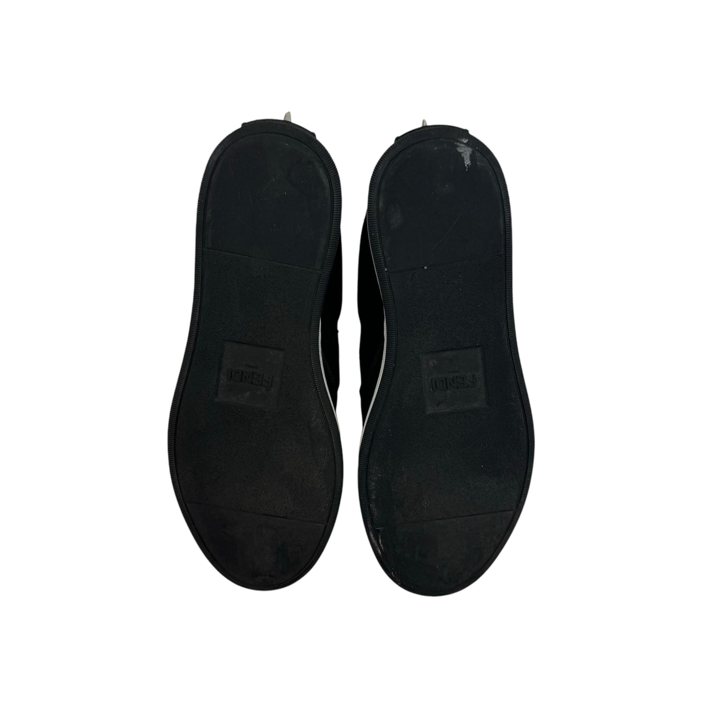 Fendi Monster Slip-Ons Black (Used)