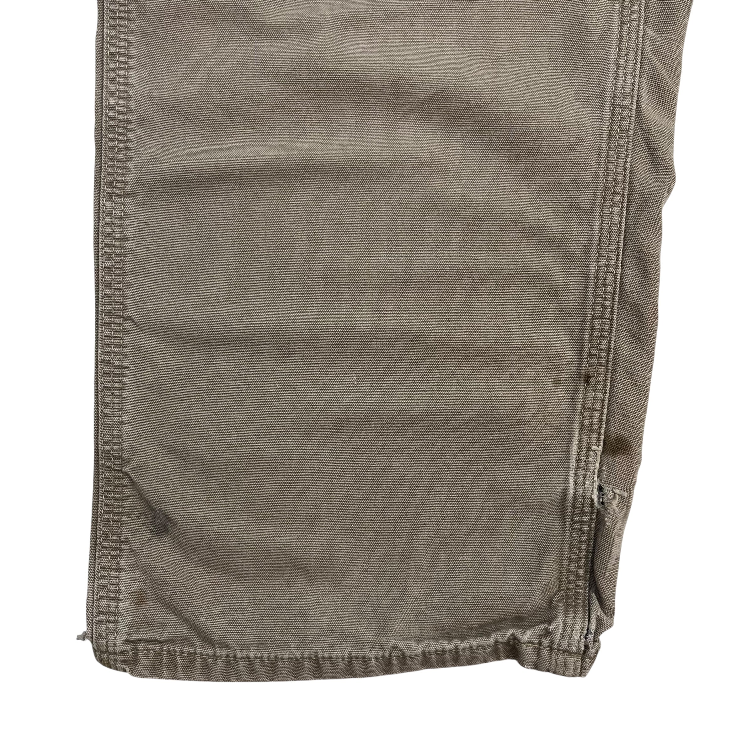 Vintage Carhartt Dungaree Pants Beige
