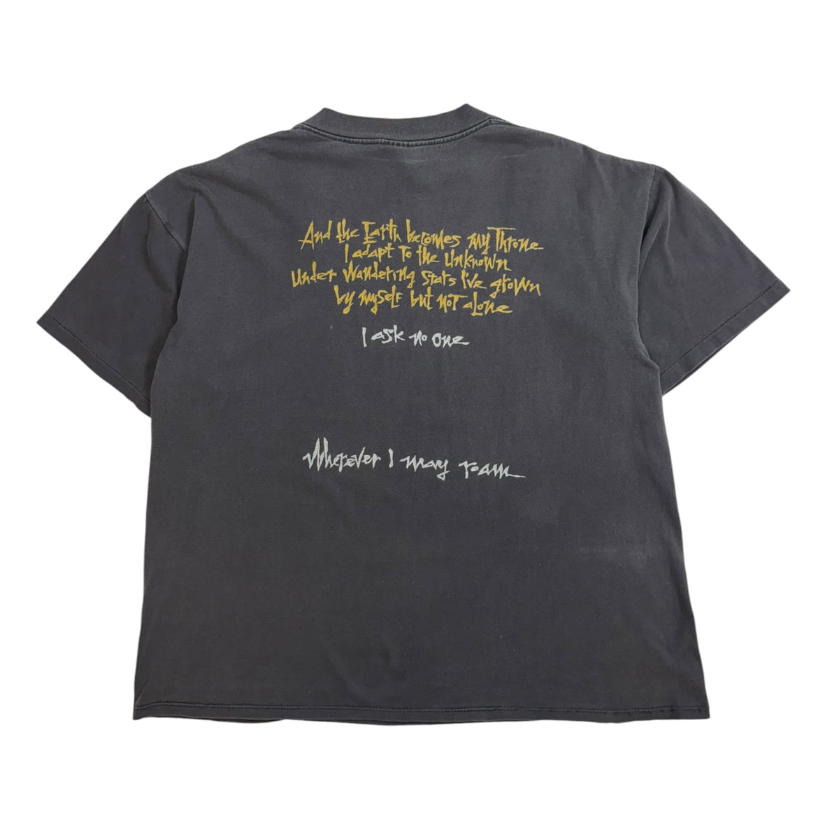 Vintage 1992 Metallica "Wherever I May Roam" T-Shirt Black