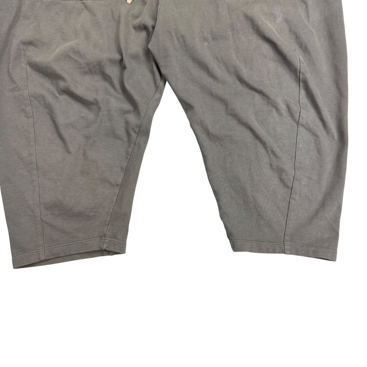 Rick Owens DRKSHDW Drop Crotch Cropped Shorts Dust