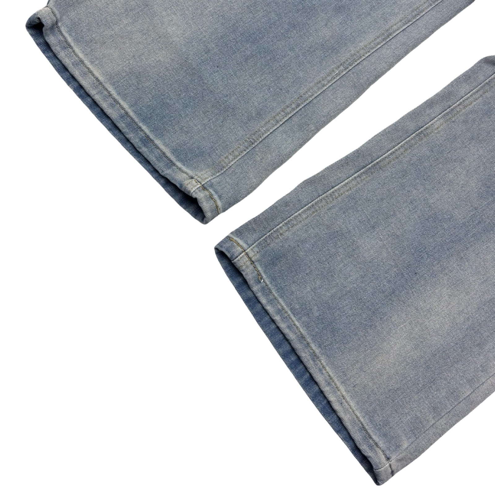 Vintage DSquared Light Wash Baggy Flared Denim Bottoms