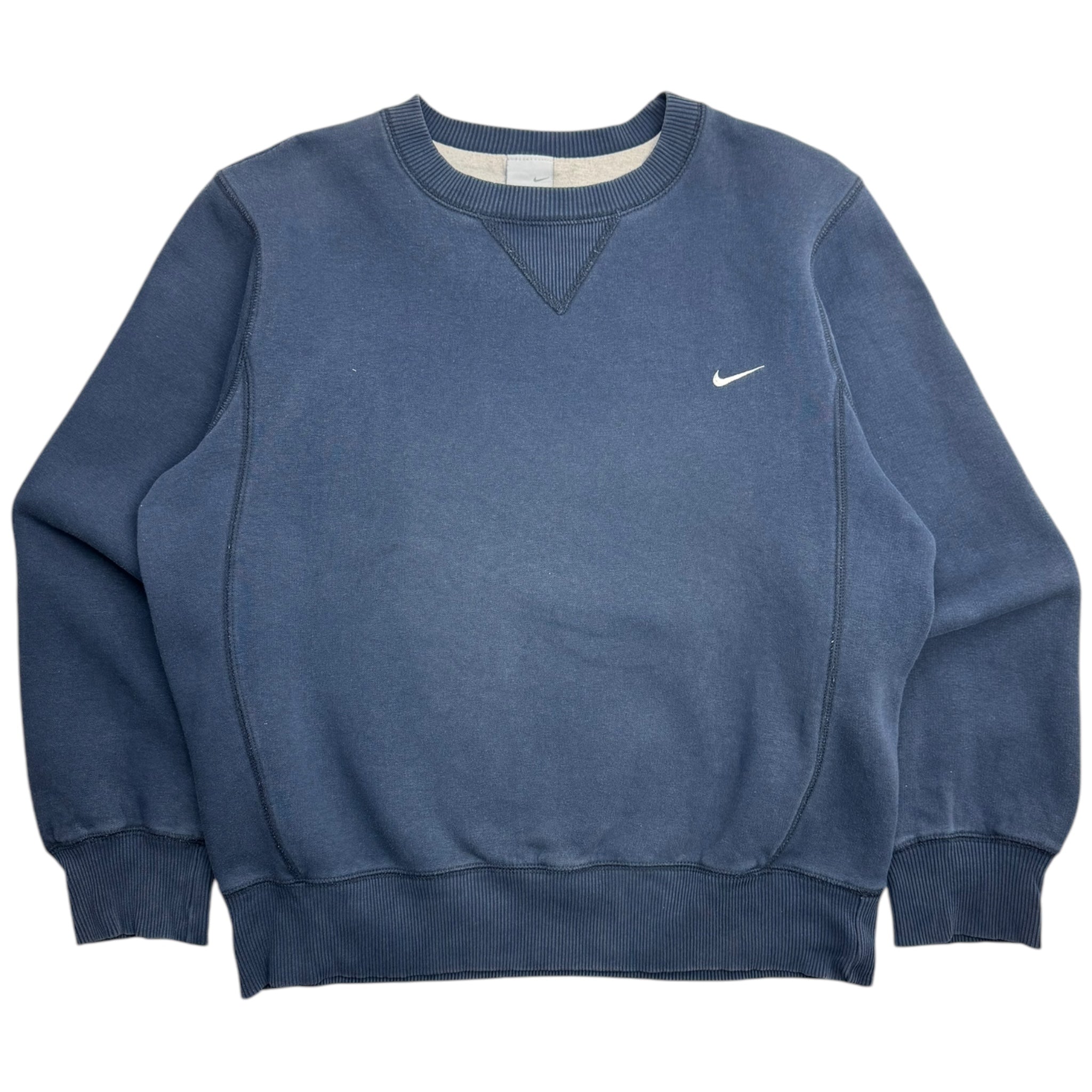 Vintage Nike Side Swoosh Crewneck Navy