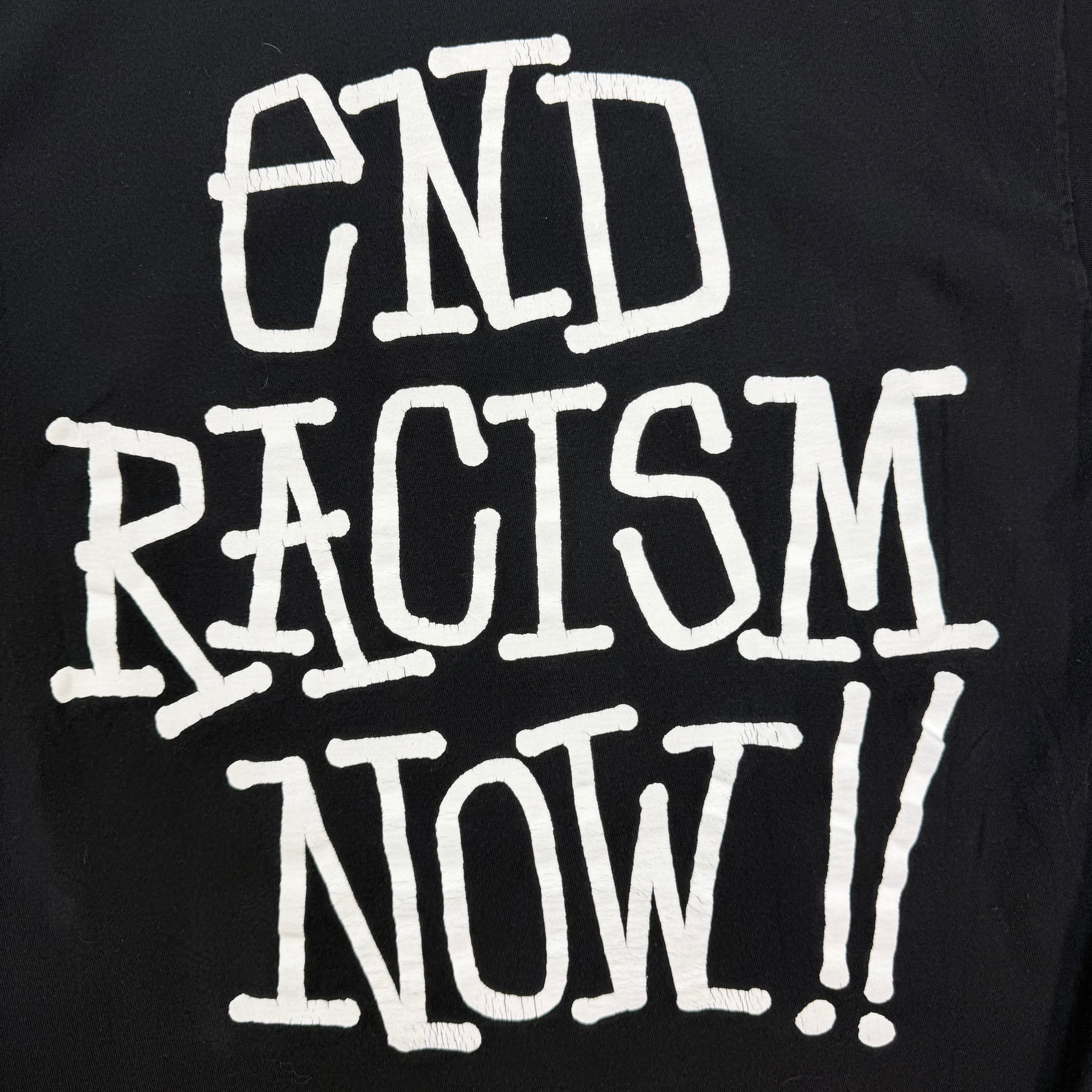 Stussy Stand Firm End Racism Now Tee Black