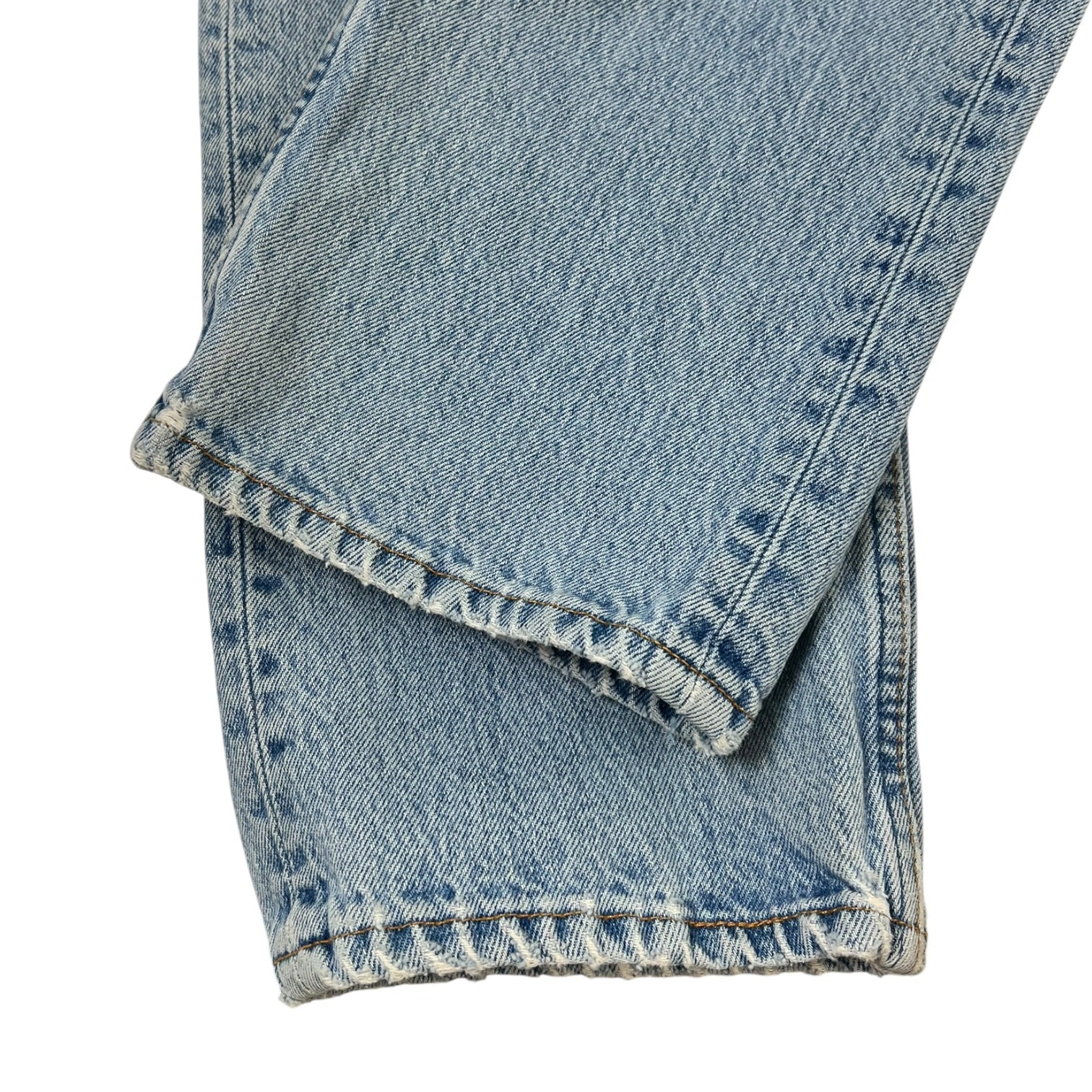 Vintage Levi's 501 Light Wash Distressed Detailing Jeans