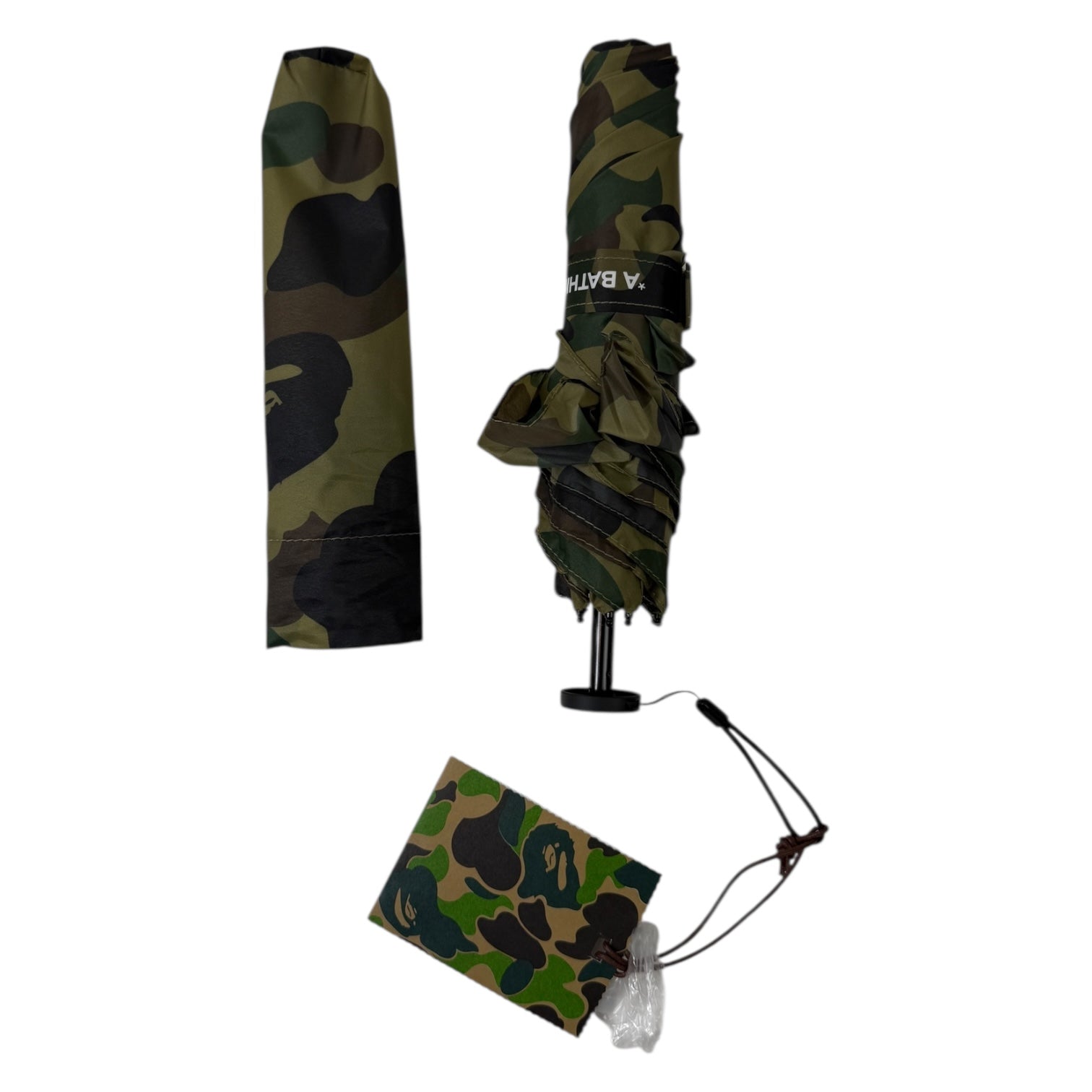 BAPE First Camo Small Umbrella Green