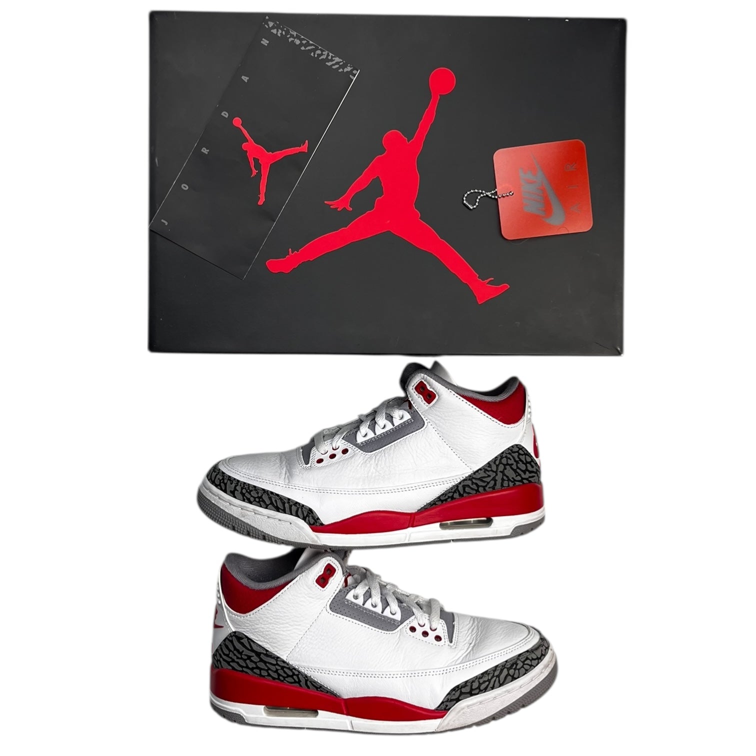 Jordan 3 Retro Fire Red (2022) (Used)