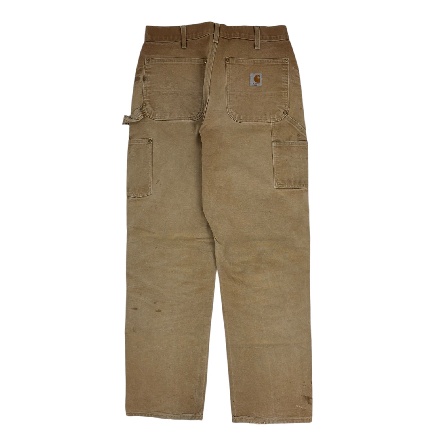 Vintage Carhartt Double Knee Distressed Pant Tan