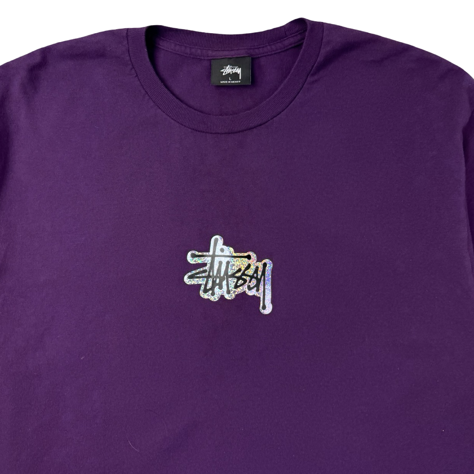 Stussy Plaqued T-Shirt Purple