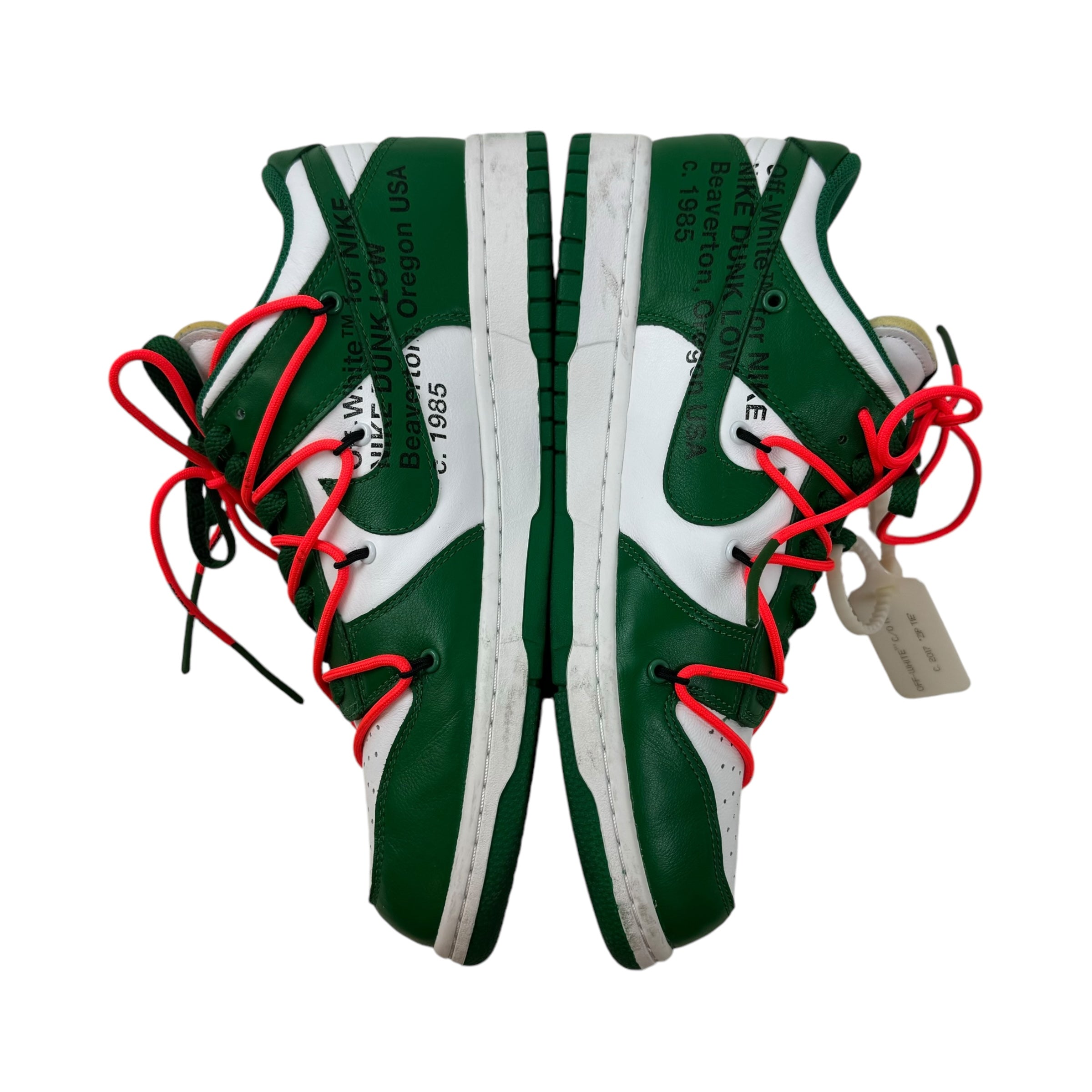 Nike X Off White Dunk Low Pine Green (Used)