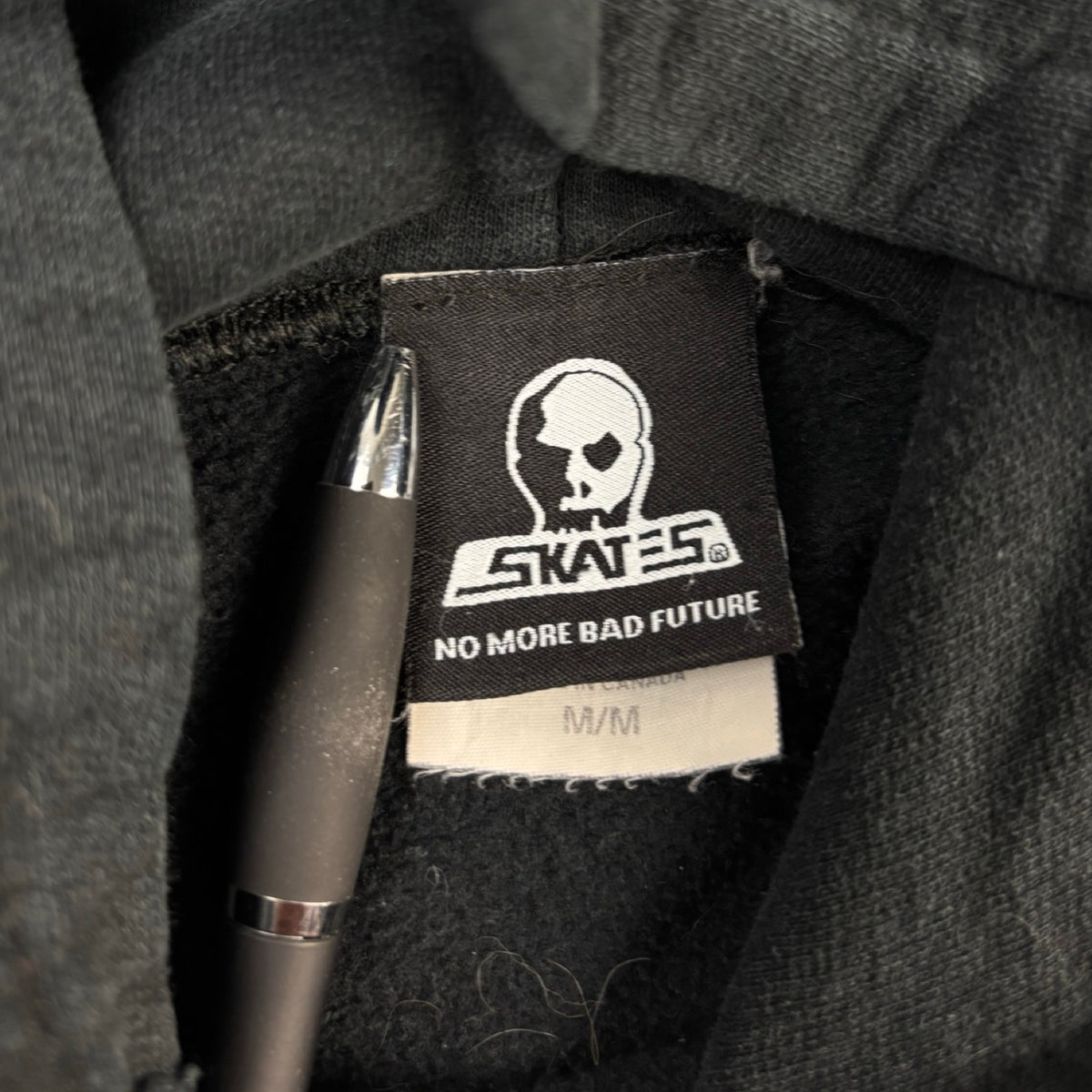 Vintage Skull Skates Hoodie