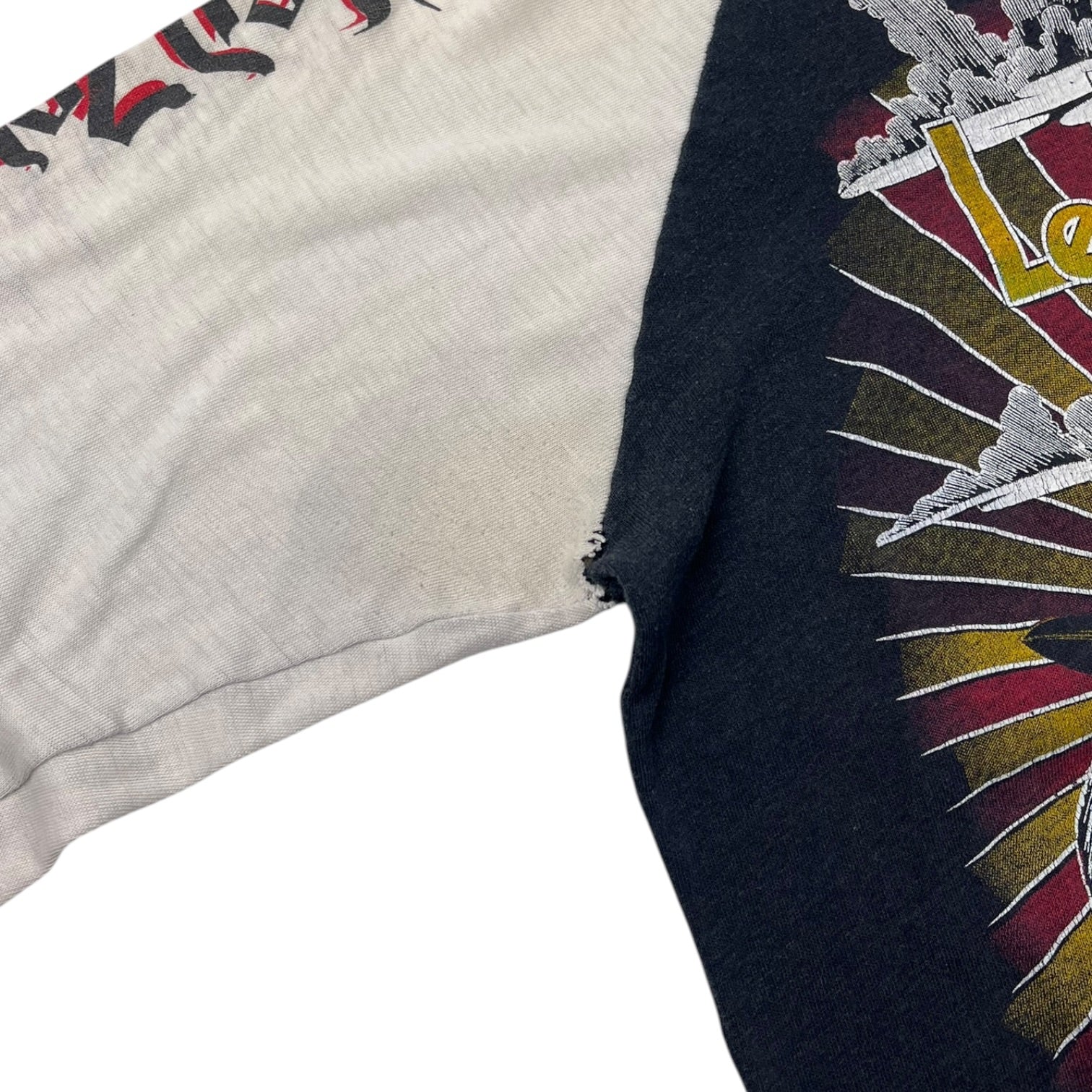 Vintage 80s Led Zepplin Raglan Sleeve Band S/S T-Shirt