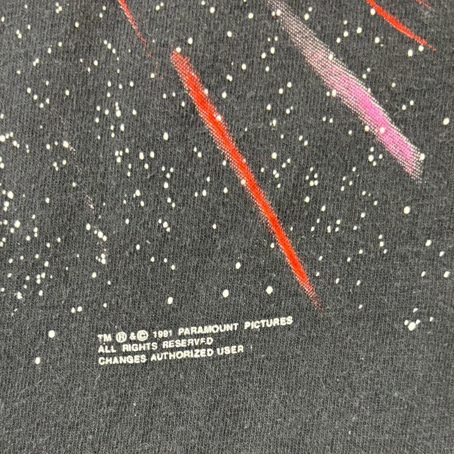 Vintage 1991 Star Trek “The Undiscovered Country” T-Shirt Black