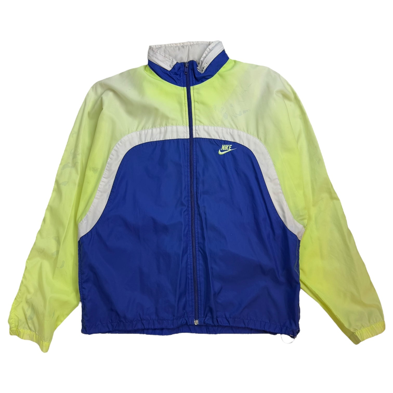 Vintage Nike Tricolour Windbreaker Blue/Green/White