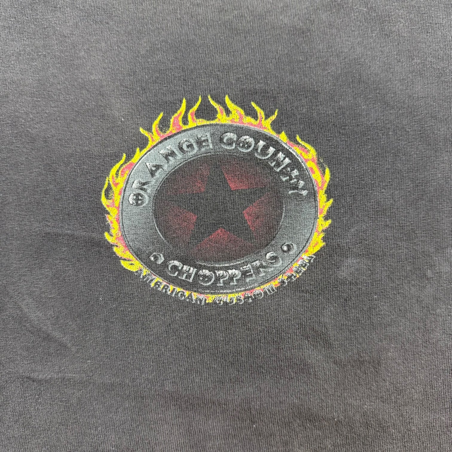 Vintage Orange County Choppers Tee Faded Black