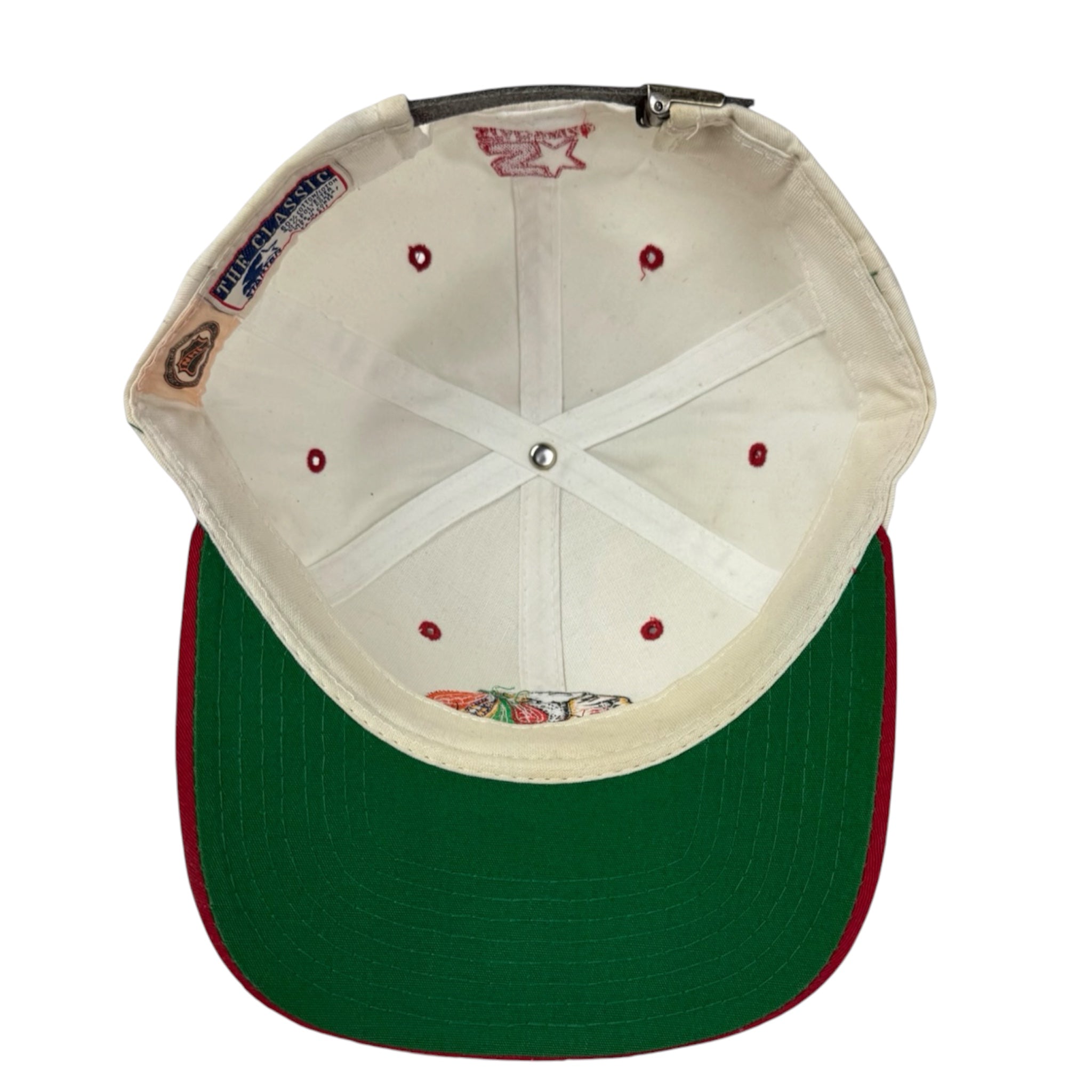 Vintage Starter Chicago Black Hawks Hat